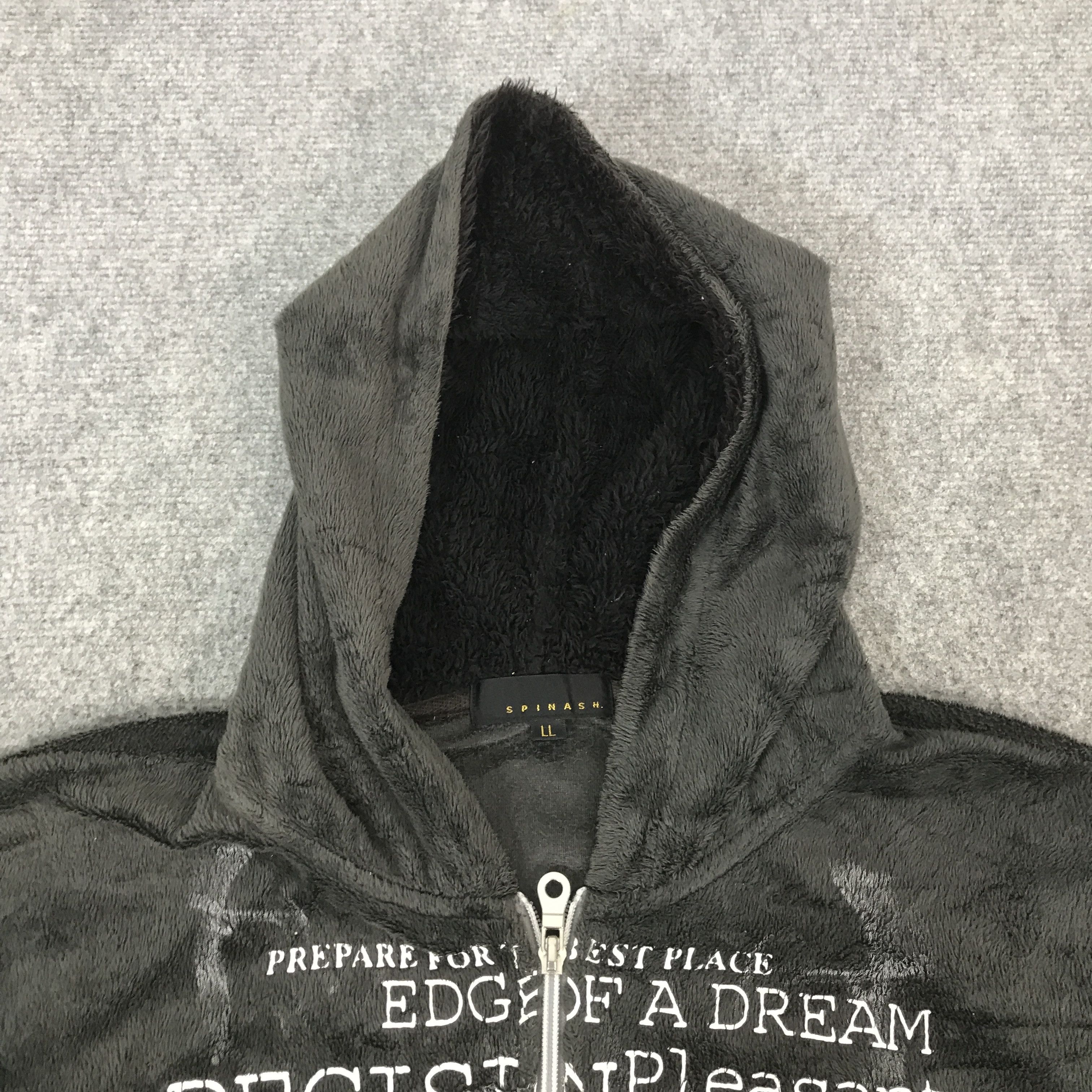 Spinash GOTHIC STYKE SPINASH JAPANESE HOODIES ZIP K64B15 Size US L / EU 52-54 / 3 - 8 Thumbnail