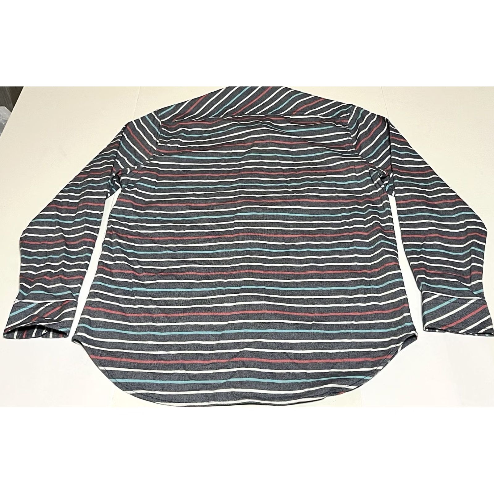 Chubbies Chubbies Button-Up Shirt Mens L Striped Flannel Long Sleeve Button-Down Collared Pocketed Size US L / EU 52-54 / 3 - 3 Thumbnail