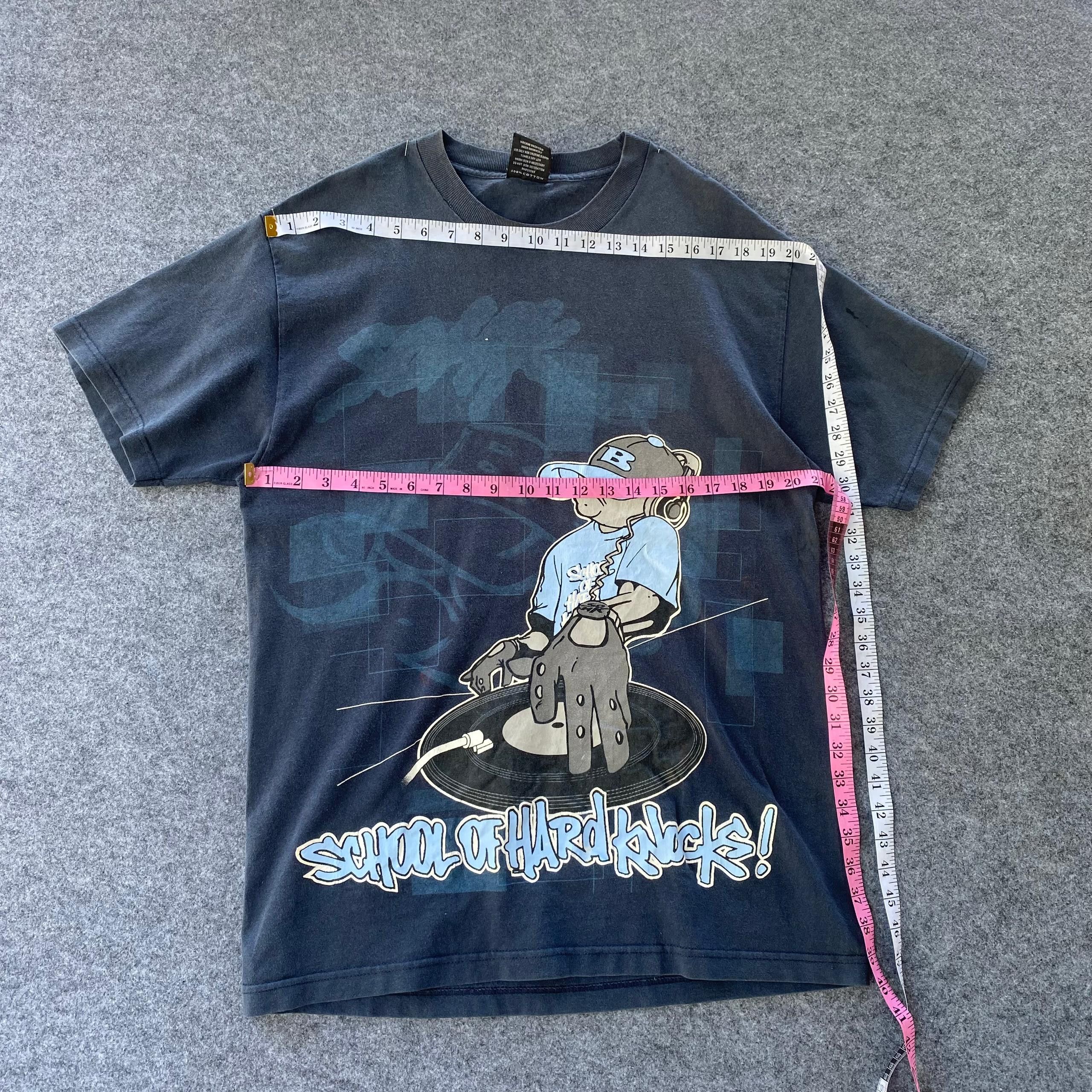 Japanese Brand Vintage School Of Hard Knocks Streetwear Tshirt Size US M / EU 48-50 / 2 - 3 Thumbnail