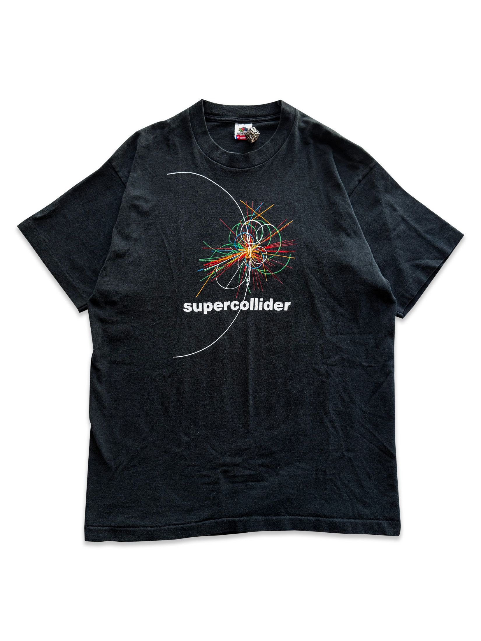 Vintage 1990s Supercollider CERN Fermilab NASA SETI Tee