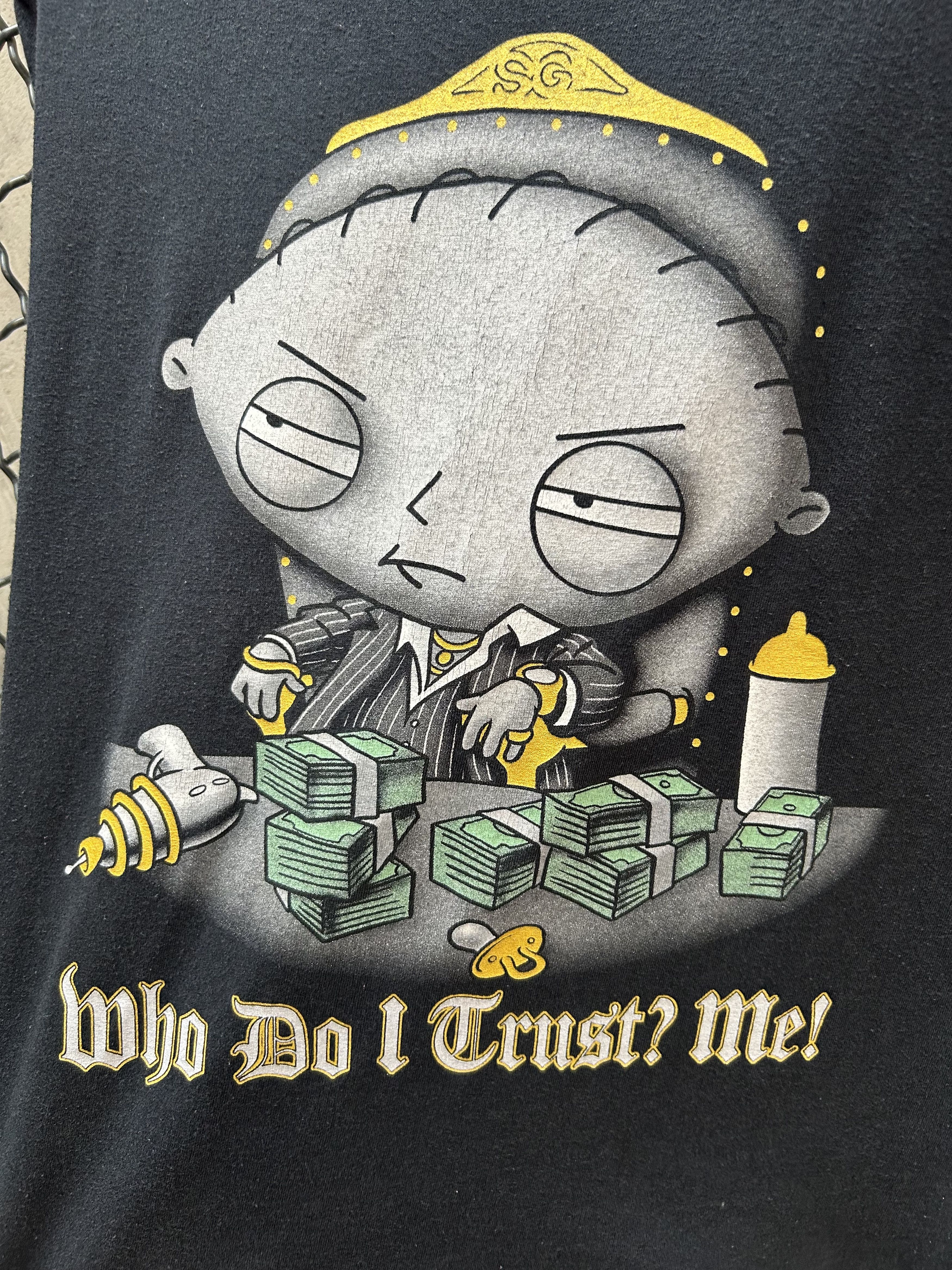 Cartoon Network Vintage 2000s Family Guy Cartoon Movie T-shirt Size US M / EU 48-50 / 2 - 6 Thumbnail