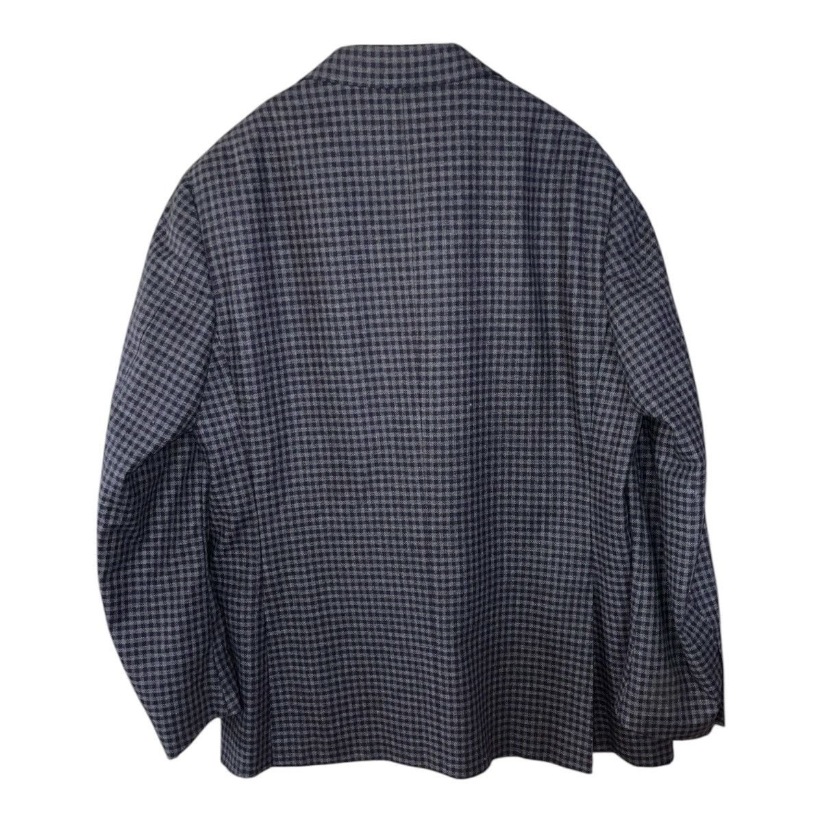 Canali CANALI Harry Rosen L 15280 100% Wool Check Jacket Size 54R Size US L / EU 52-54 / 3 - 4 Thumbnail