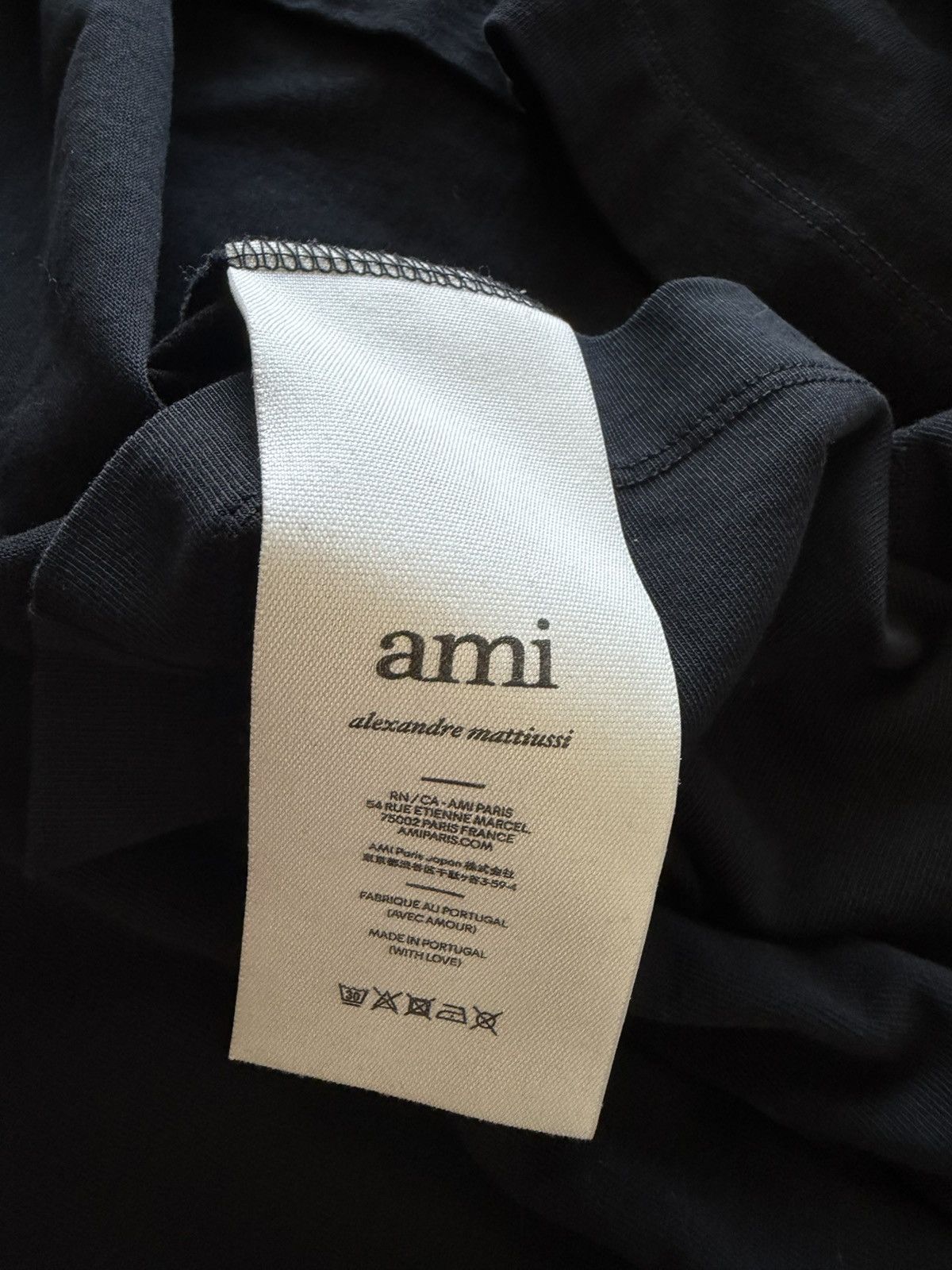 AMI Ami Paris Long sleeve black size large Size US L / EU 52-54 / 3 - 6 Thumbnail