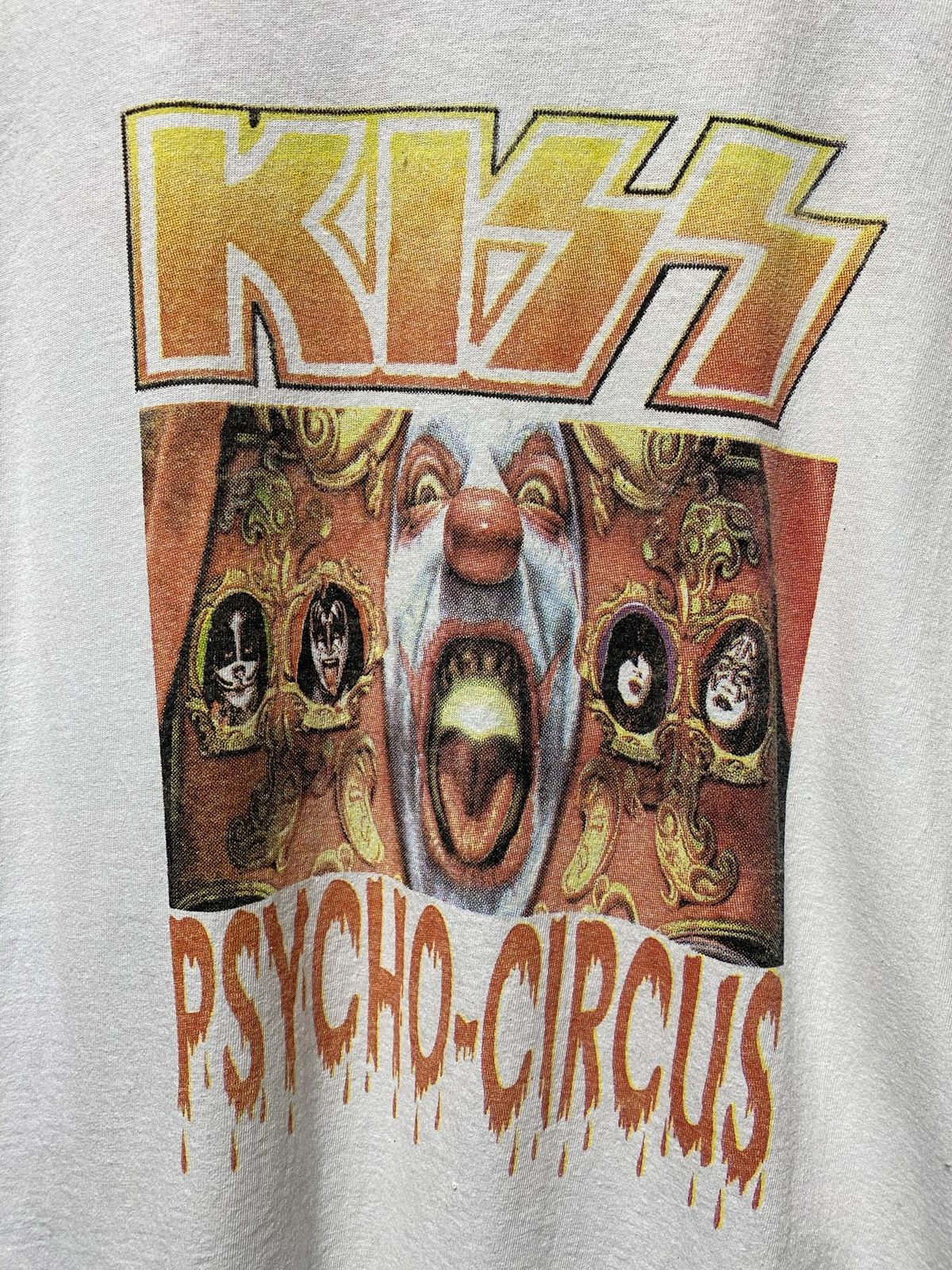 Vintage Vintage 90’s Kiss Band T-Shirt Vtg Tour Tee XLarge Size US XL / EU 56 / 4 - 3 Thumbnail