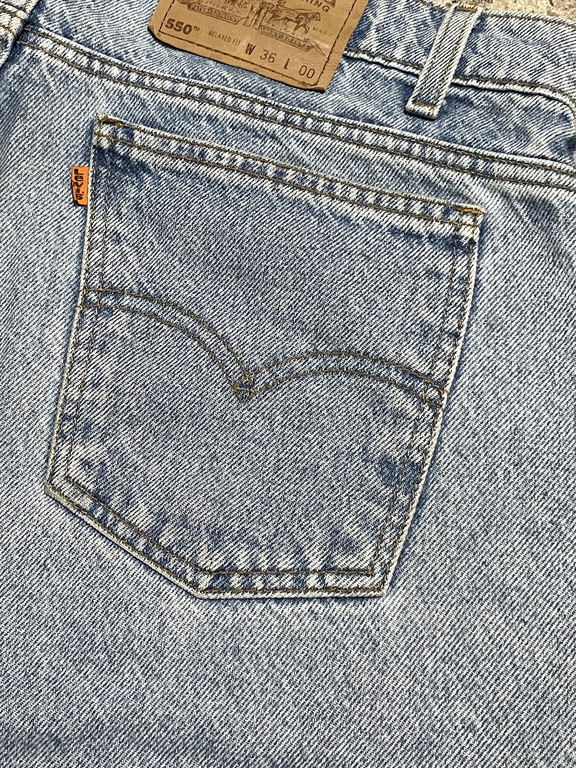 Levi's × Levi's Vintage Clothing × Vintage Levis Orange Tab Jorts Size US 35 - 4 Thumbnail