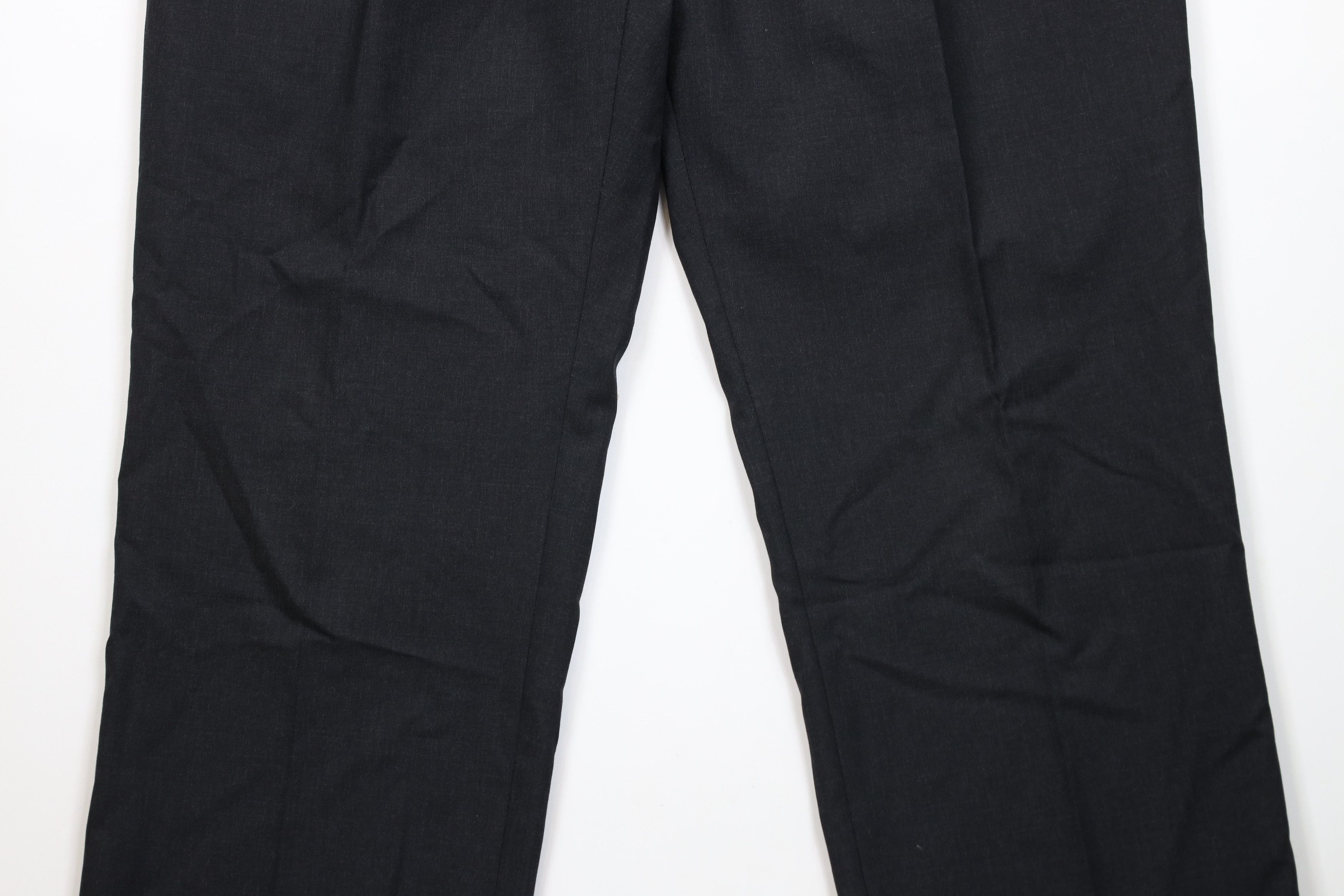 Vintage Vintage 90s Streetwear Wide Leg Chino Pants Charcoal Gray Size US 38 / EU 54 - 3 Thumbnail