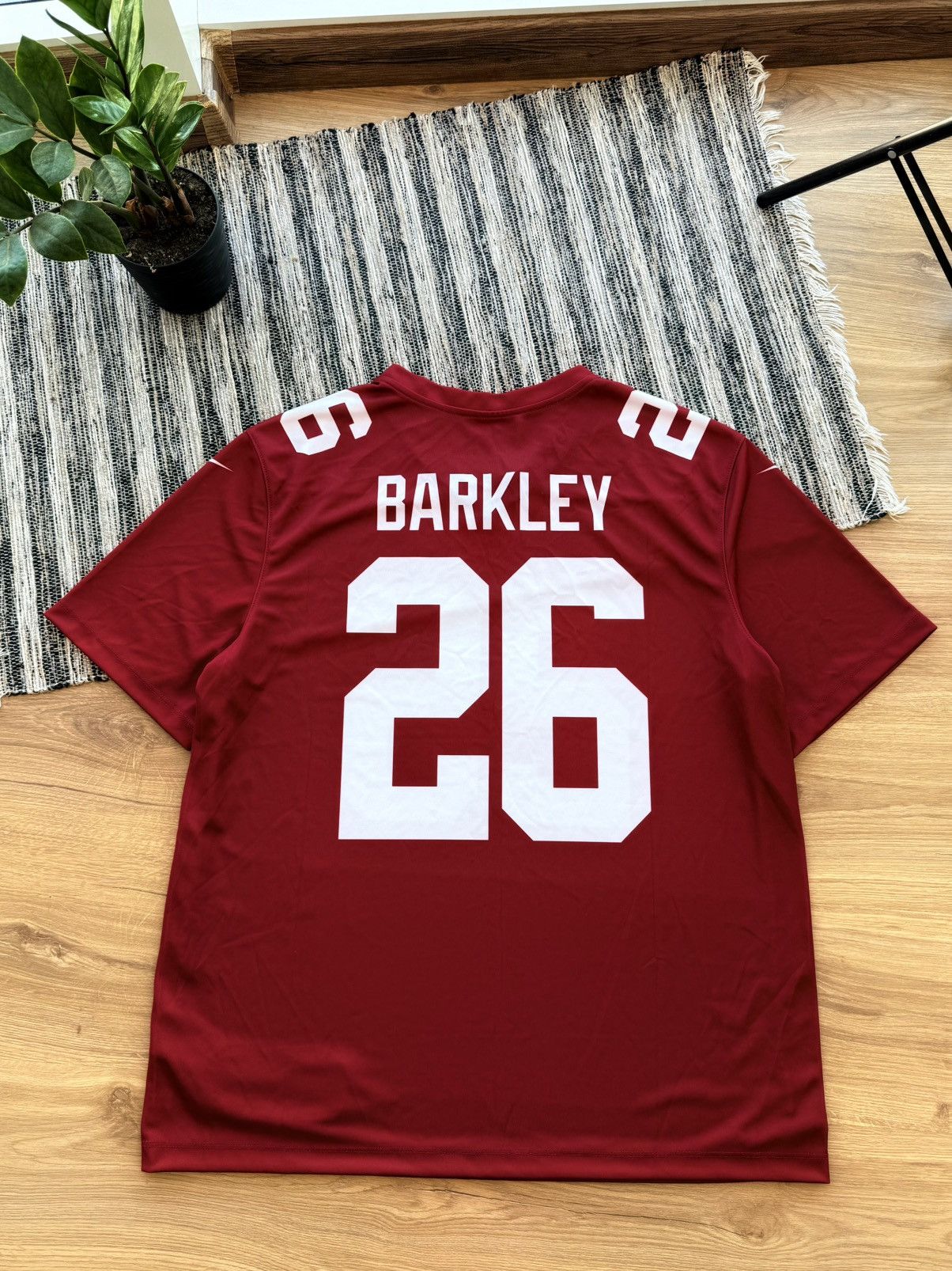 Nike NIKE ON-FIELD SAQUAN BARKLEY #26 NFL JERSEY NEW YORK GIANTS Size US XL / EU 56 / 4 - 10 Thumbnail