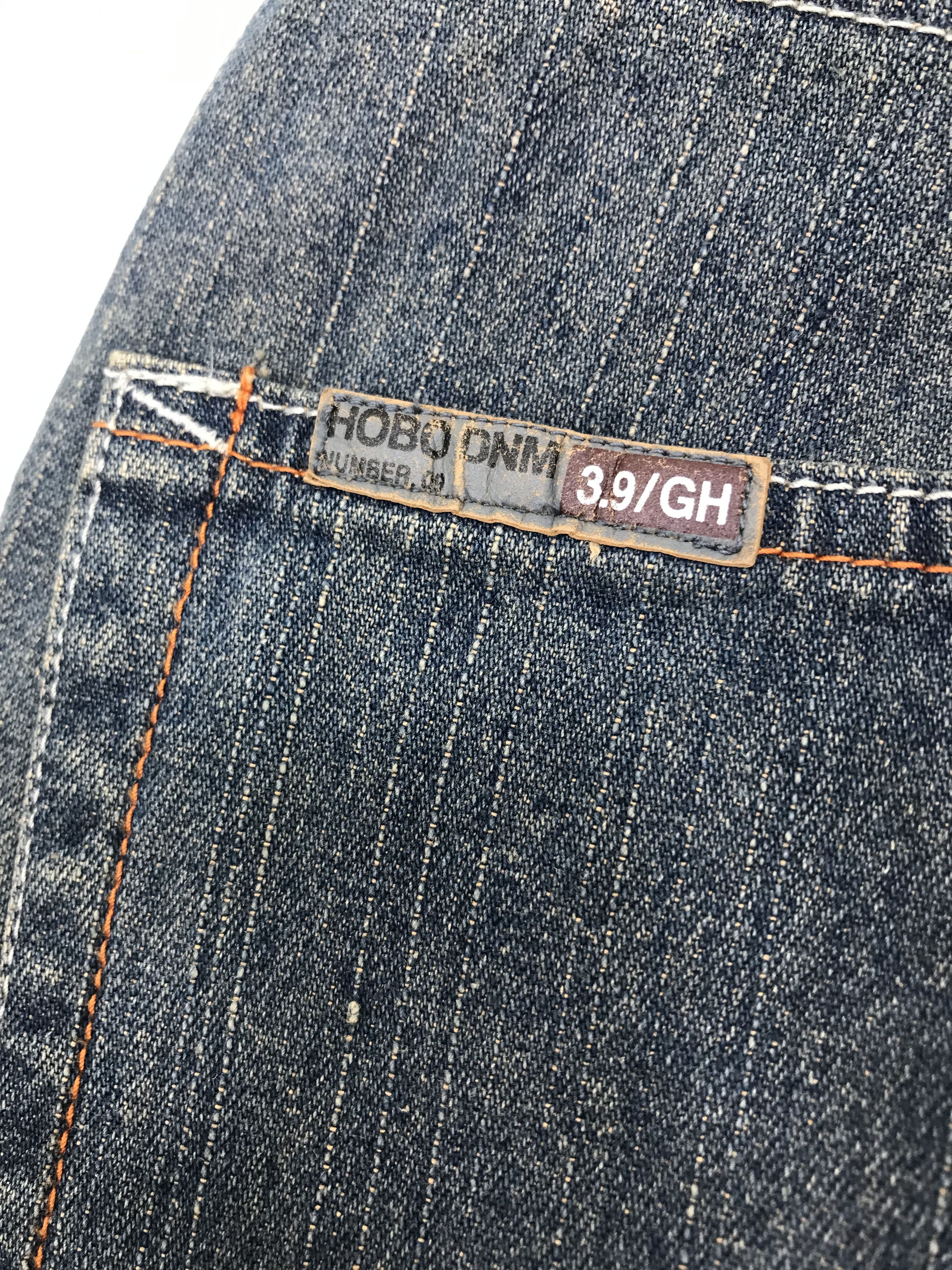 Hobo Vintage Hobo Embroidered Wide Baggy Jeans Size US 32 / EU 48 - 10 Thumbnail