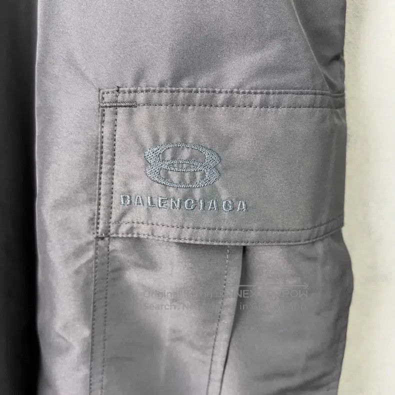 Balenciaga Balenciaga size XL Black Double-Ring Embroidered Sports Sh Size US 27 - 3 Thumbnail