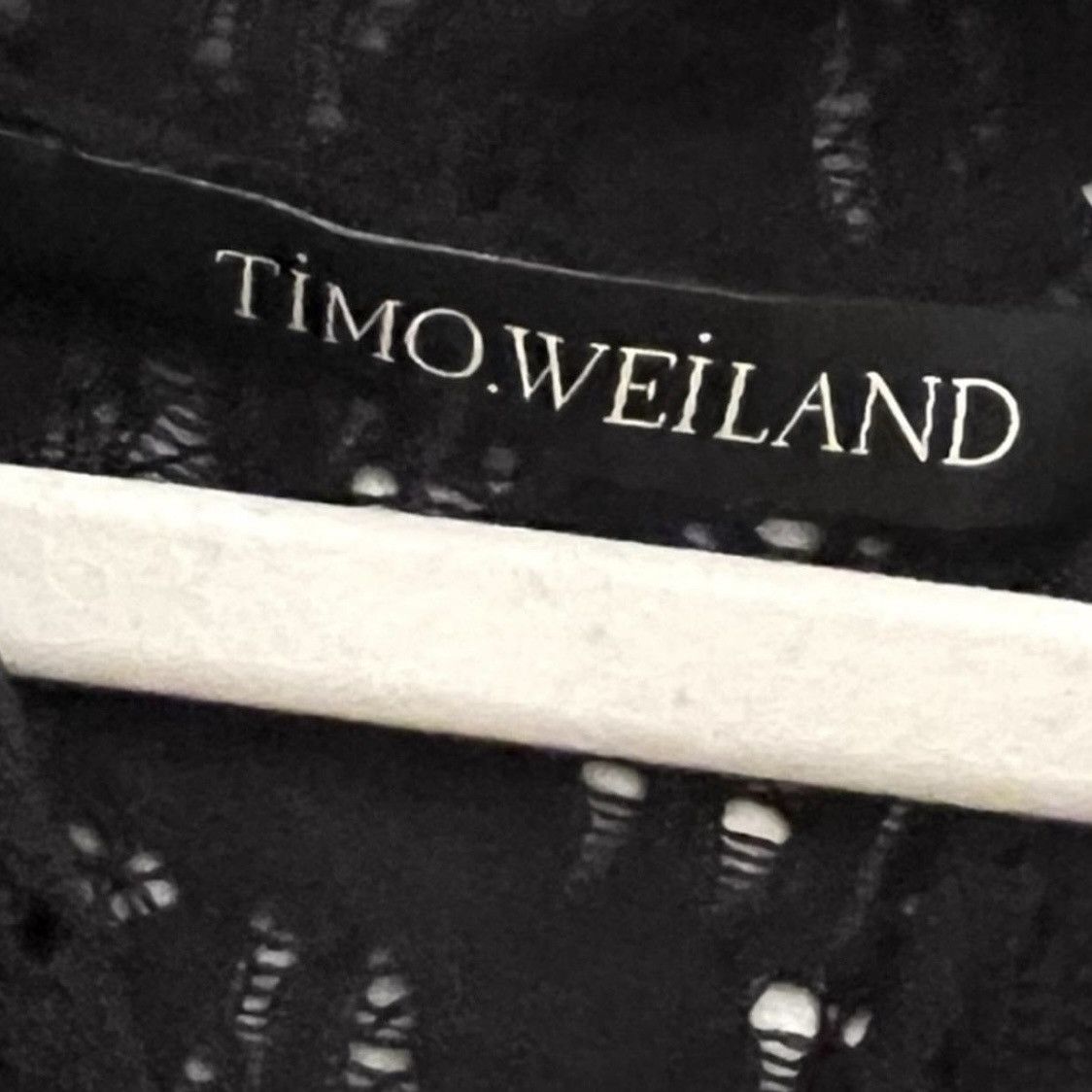 Timo Weiland Timo Weiland Cut-Out Black Cowl Neck Knit Sweater Unisex Size M / US 6-8 / IT 42-44 - 4 Thumbnail