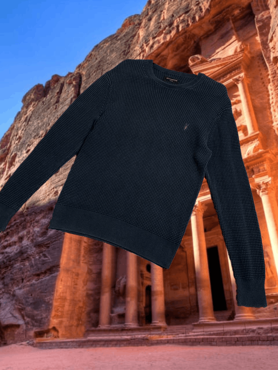 Allsaints Y2K streetwear Vintage Sweaters Allsaints logo Size US S / EU 44-46 / 1 - 1 Thumbnail