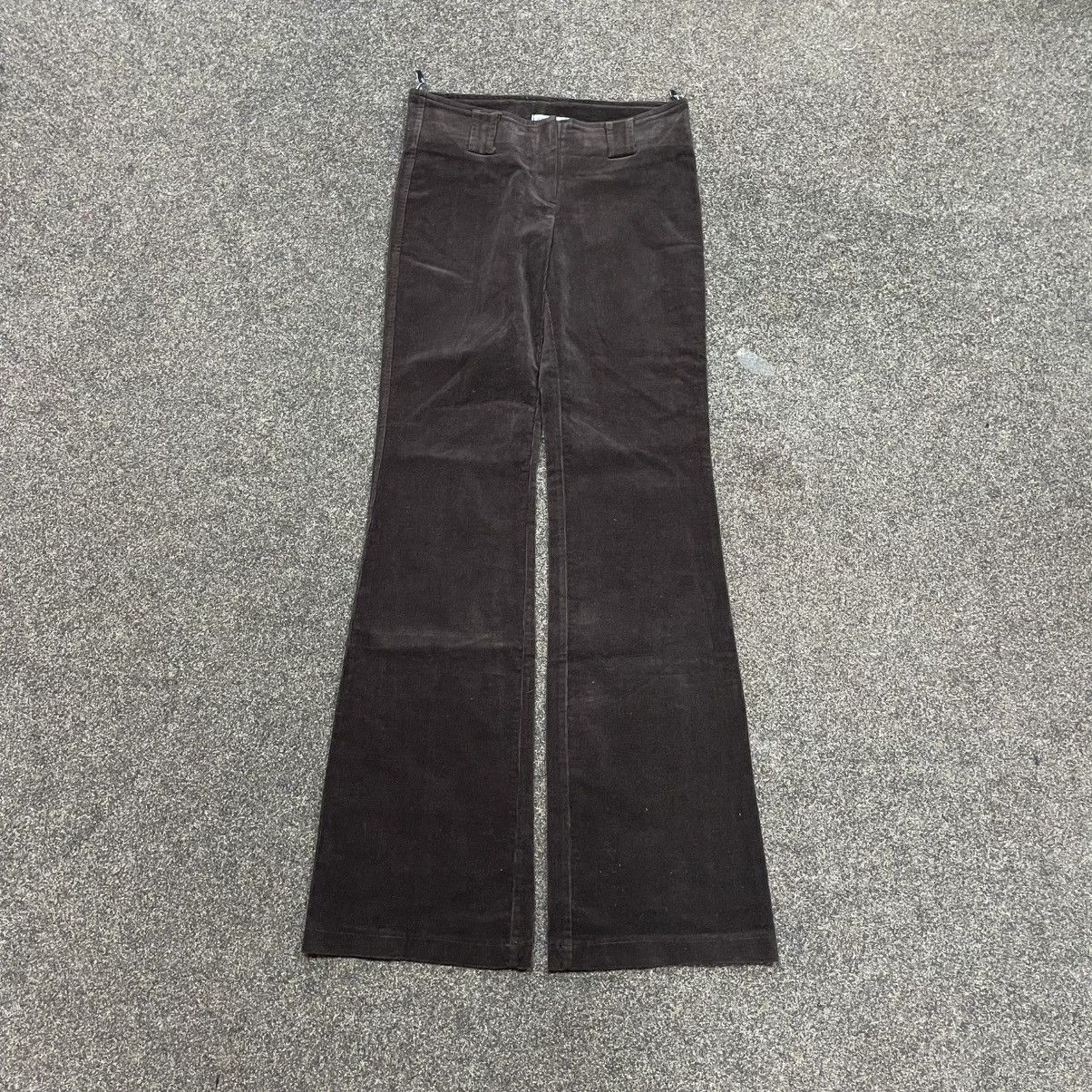 Vintage Vintage Y2K Flared Wide Leg Corduroy Pants Grunge Faded 32 Size 32" / US 10 / IT 46 - 1 Thumbnail