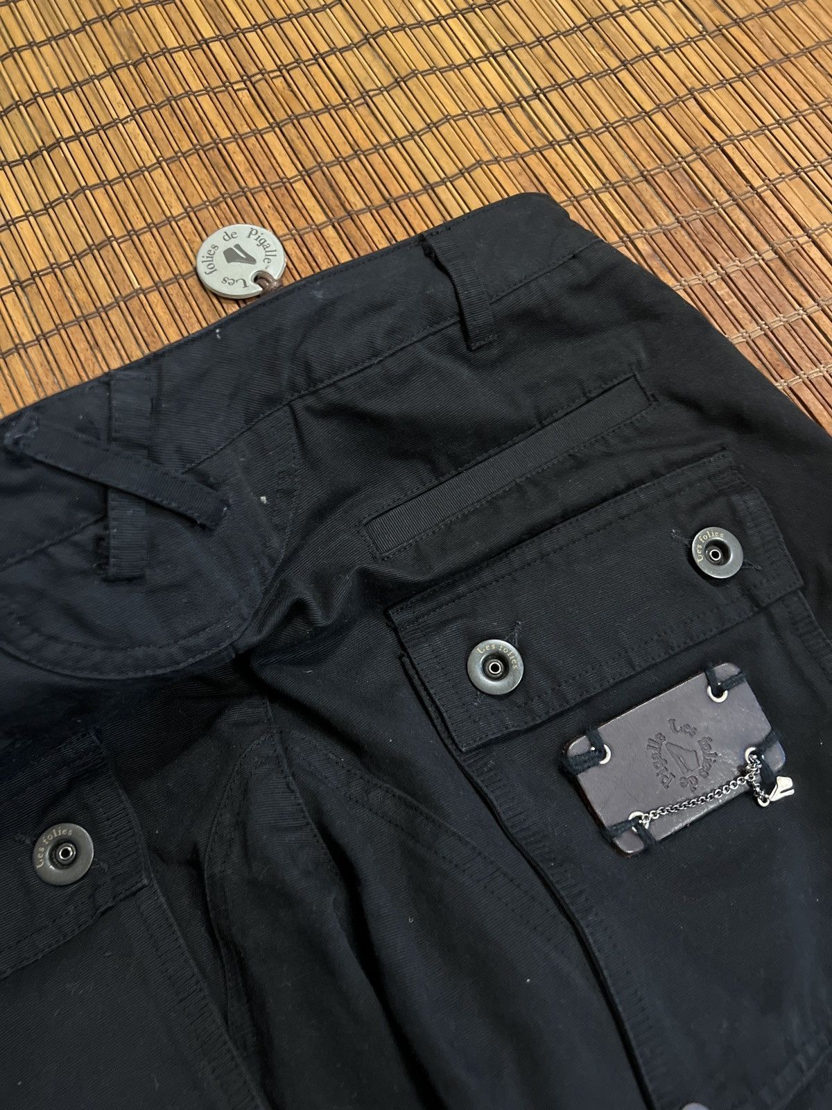 Other Les folies de pigalle black ultra low waist denim jeans Size 30" / US 8 / IT 44 - 12 Thumbnail
