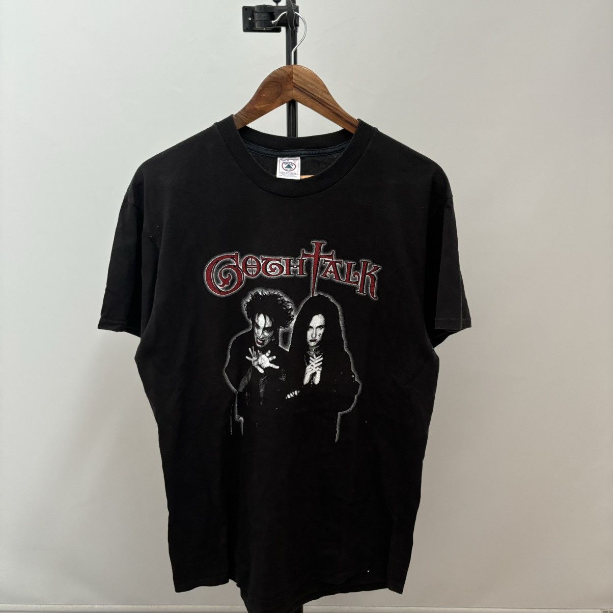 Band Tees × Vintage Vintage Goth Talk SNL Shirt Saturday Night Live Punk Rock Size US L / EU 52-54 / 3 - 1 Thumbnail