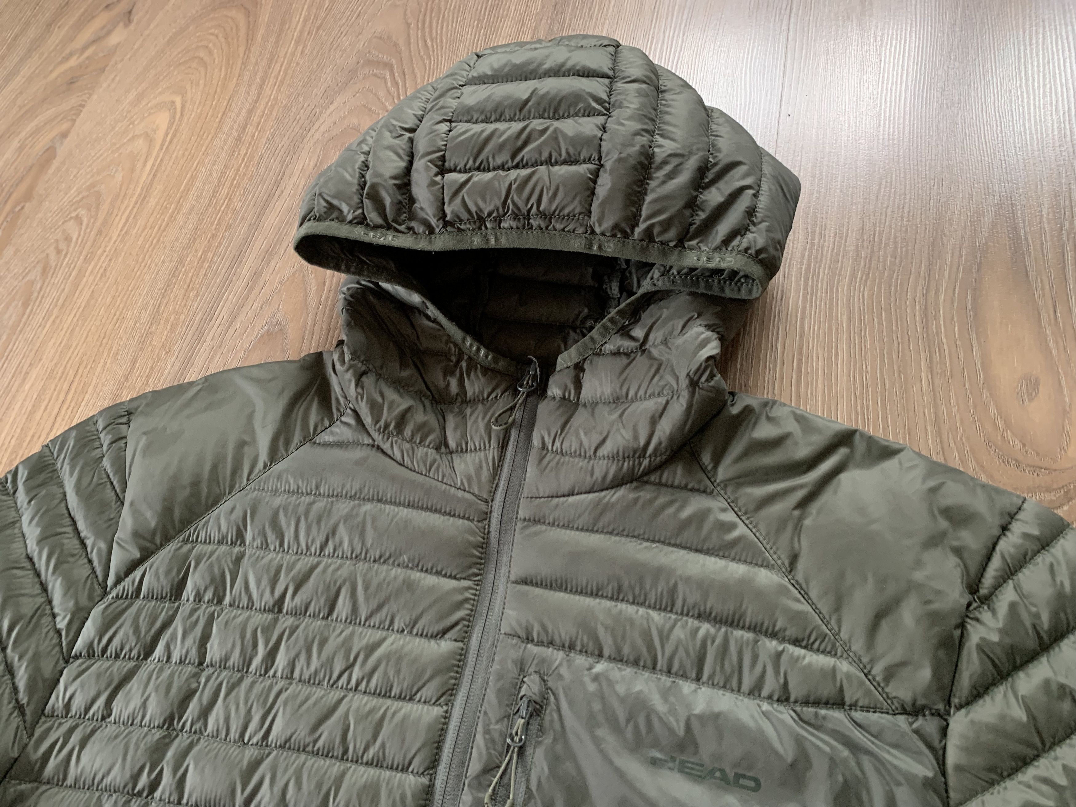 Other Head Light Khaki Down Jacket Size US L / EU 52-54 / 3 - 5 Thumbnail