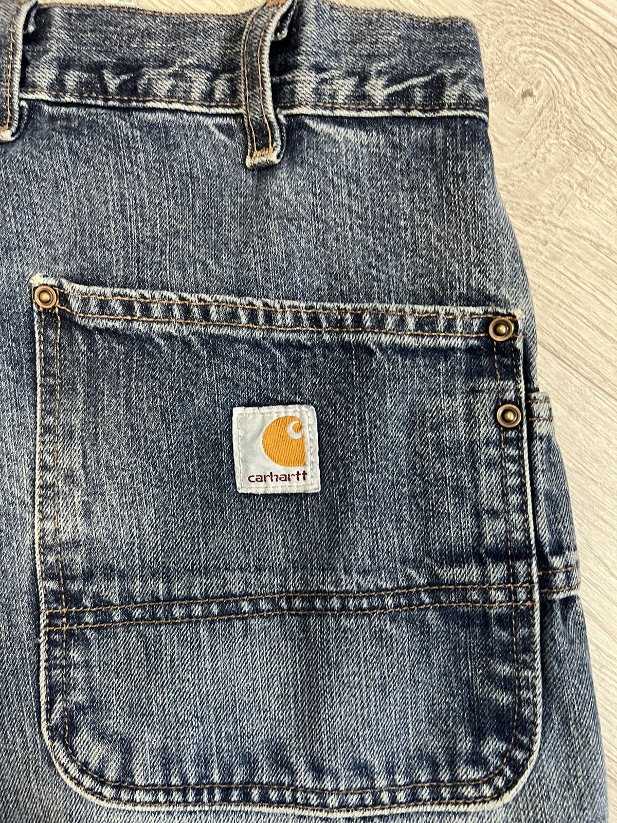 Carhartt Carhartt work vintage jeans Size US 35 - 4 Thumbnail