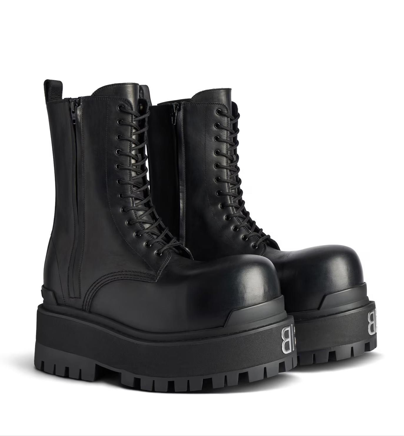 Balenciaga BALENCIAGA MEN'S GIANT BOOT IN BLACK SIZE IT 41 Size ONE SIZE - 2 Thumbnail