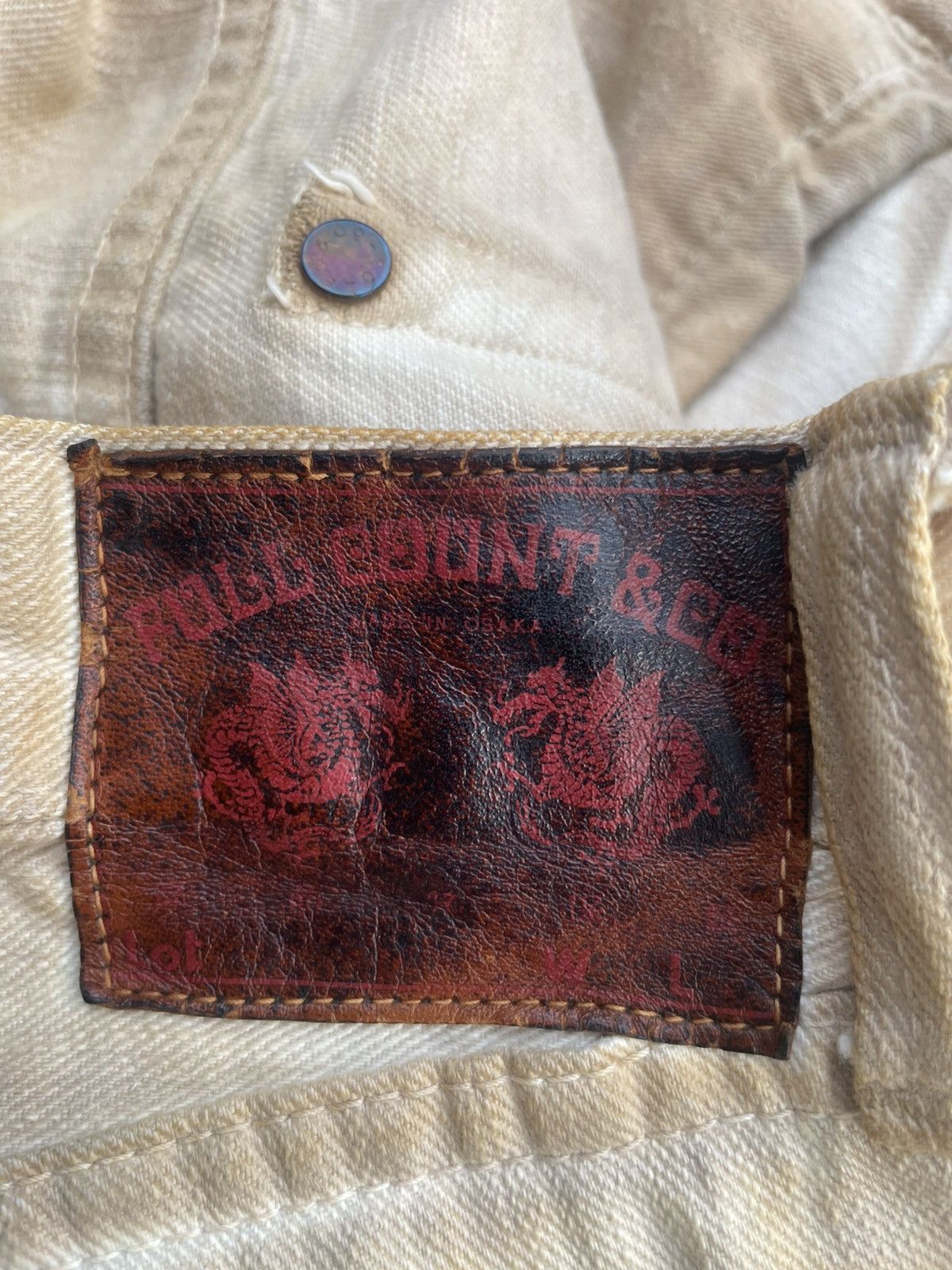 Full Count & Co. Vintage Japan Full Count Denim Size US 32 / EU 48 - 13 Thumbnail