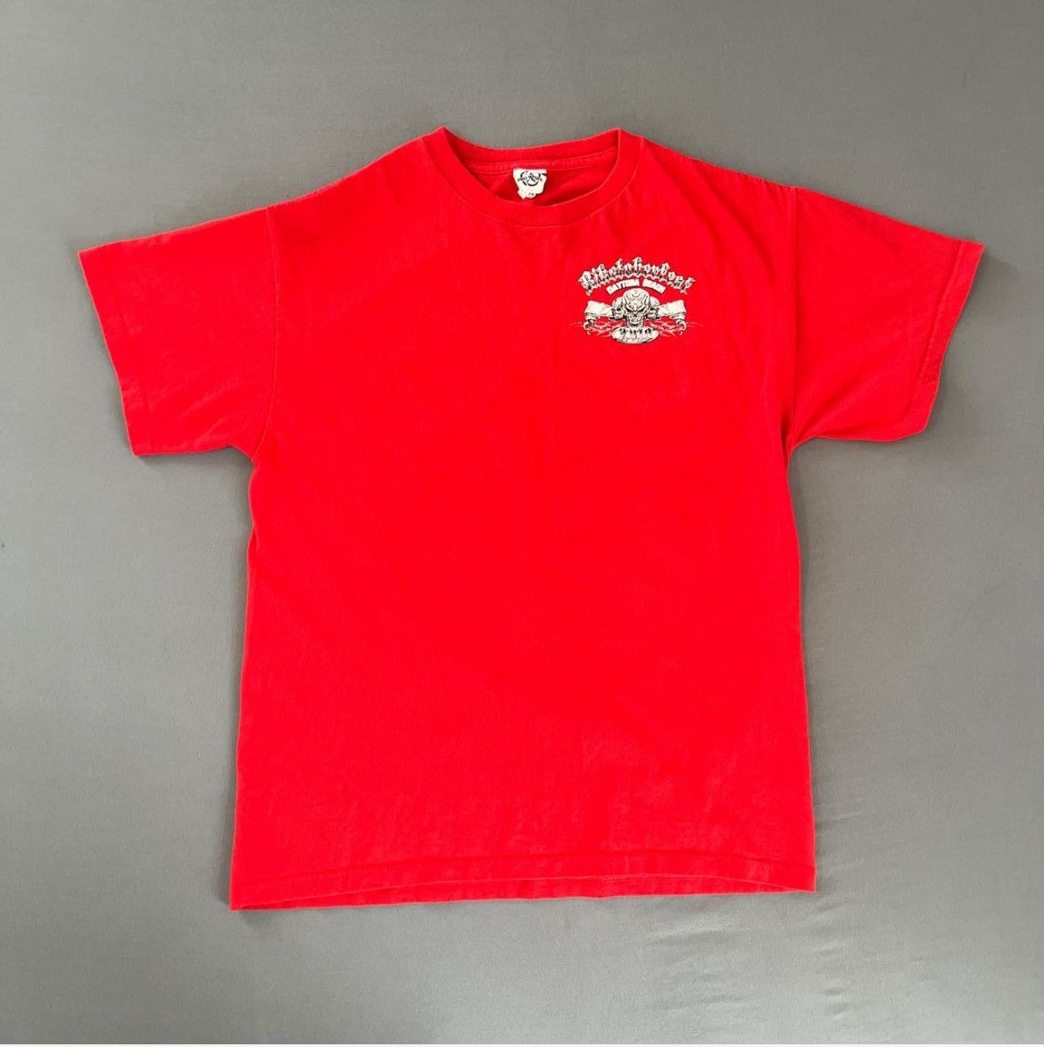 Delta Biker Skull Tee - Daytona Beach Biketoberfest Graphic Tee Size US M / EU 48-50 / 2 - 2 Thumbnail