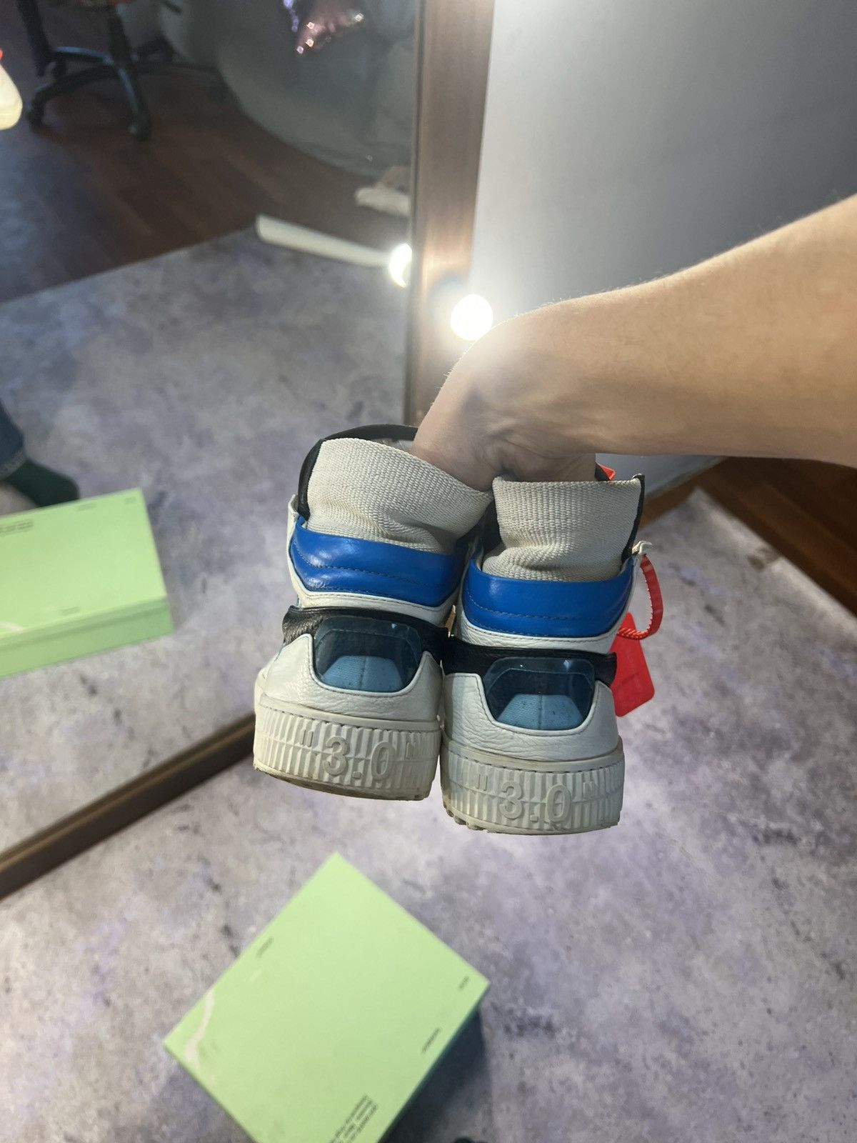 Off-White Off White Off-Court 3.0 High Size US 7.5 / EU 40-41 - 6 Thumbnail