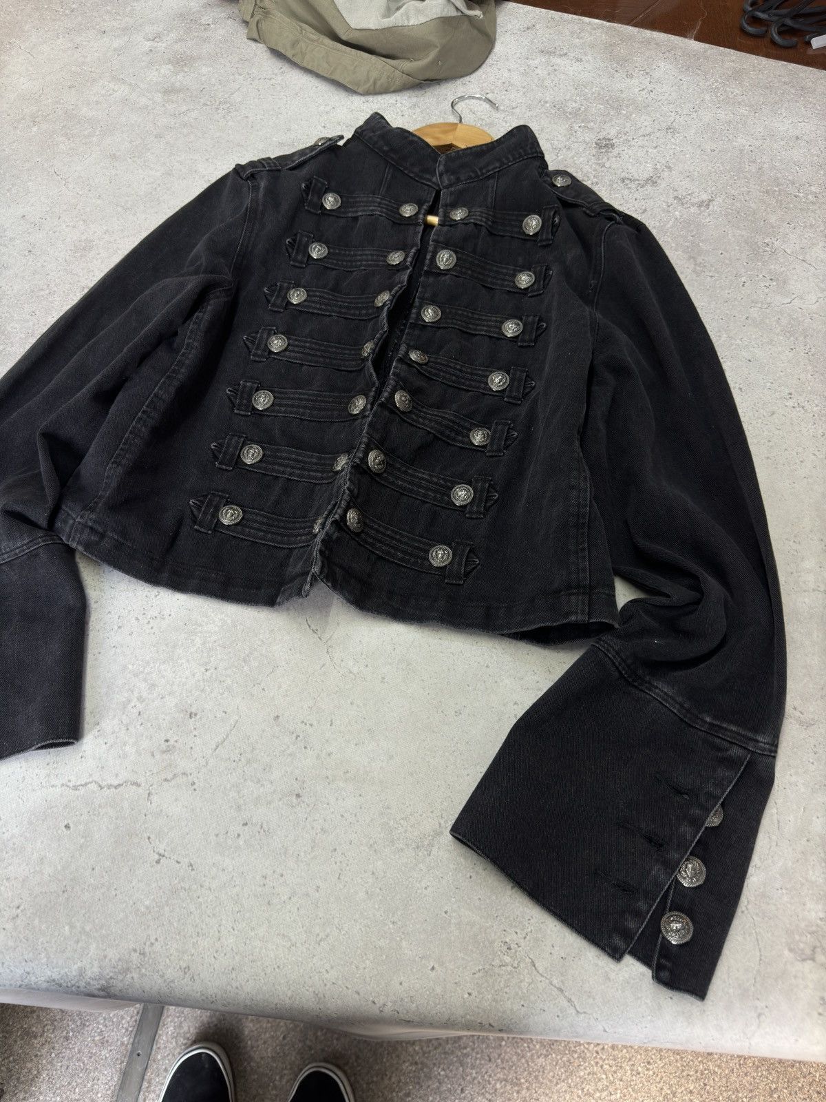 Hedi Slimane Napoleon Quadruple Buttons Jacket Size US M / EU 48-50 / 2 - 5 Thumbnail