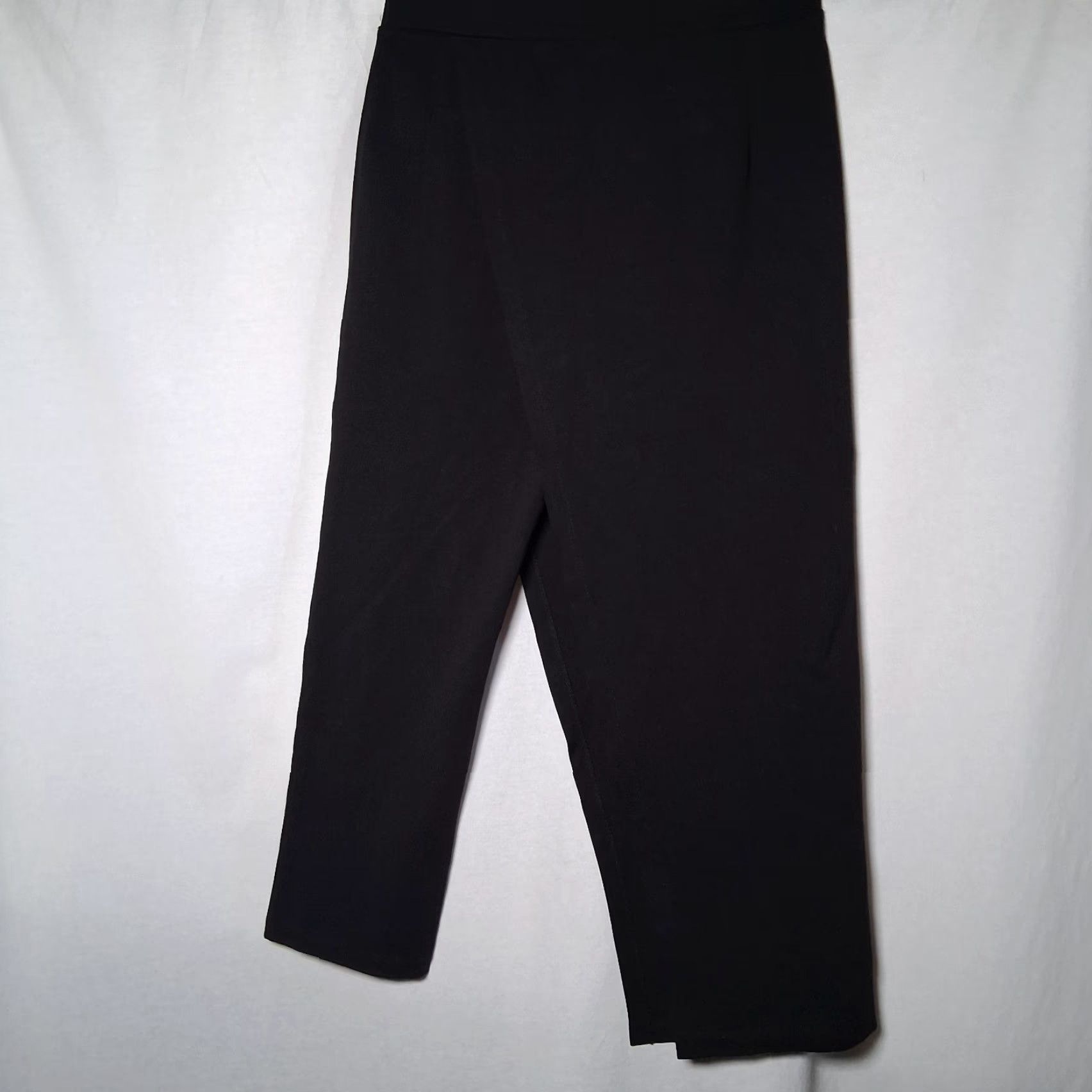 Vintage VINTAGE IMAN Global Chic Leggings Skirted Leggings Women XS S Black Nylon Spandex Rayon Stretch Knit 1999 Home Shopping Network Mens? Size 28" / US 6 / IT 42 - 5 Thumbnail
