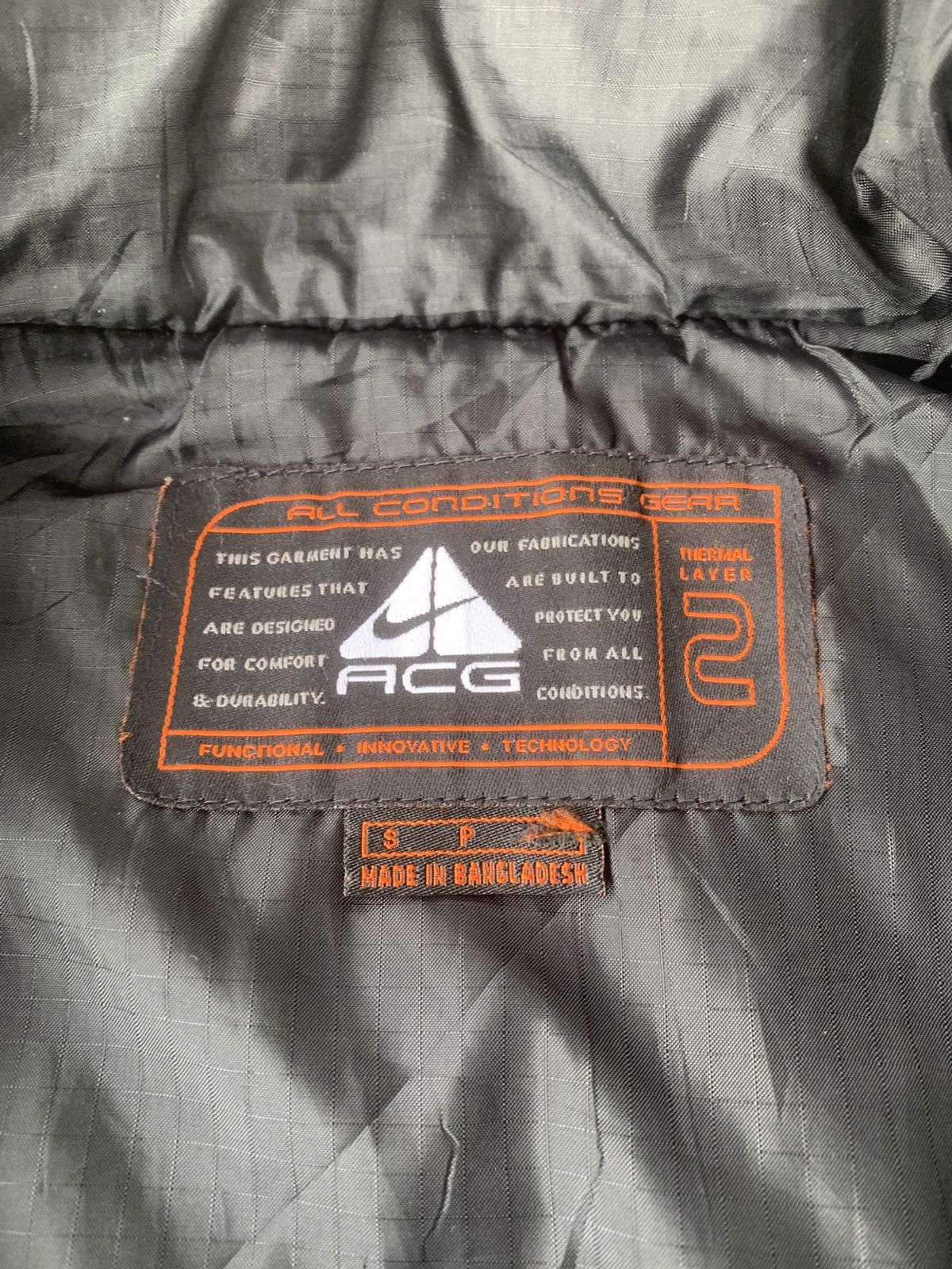 Nike × Nike ACG Nike ACG 2 thermal layer primaloft puff down vest Size US S / EU 44-46 / 1 - 4 Thumbnail
