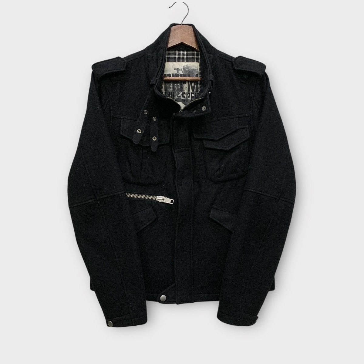 PPFM VINTAGE PPFM MIL SPEC M65 WOOL JACKET STAND COLLAR MILITARY Size US S / EU 44-46 / 1 - 3 Thumbnail