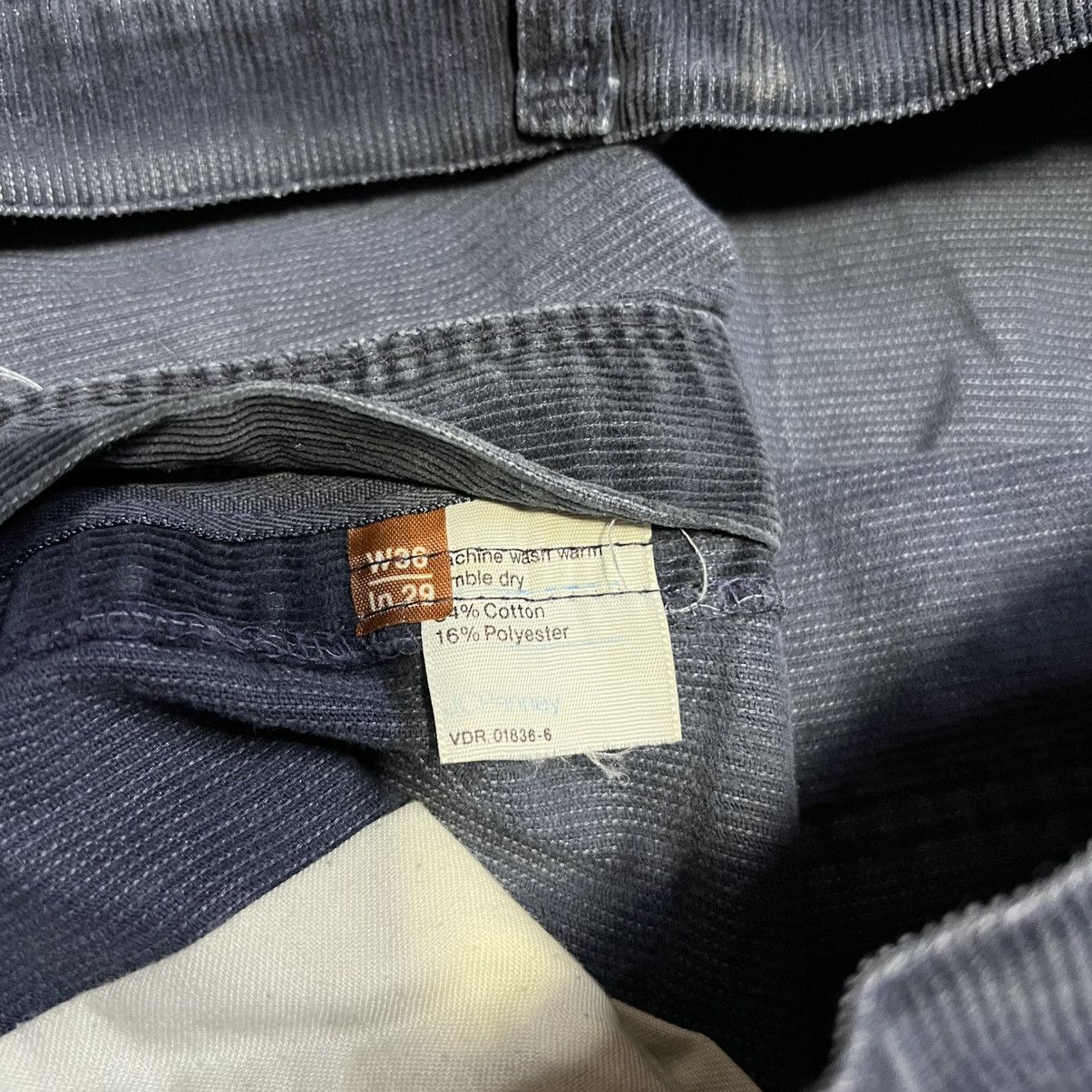 JCPenney Vintage 70s Plain Pockets Flare Boot Cut Corduroy Pants USA Size US 36 / EU 52 - 11 Thumbnail