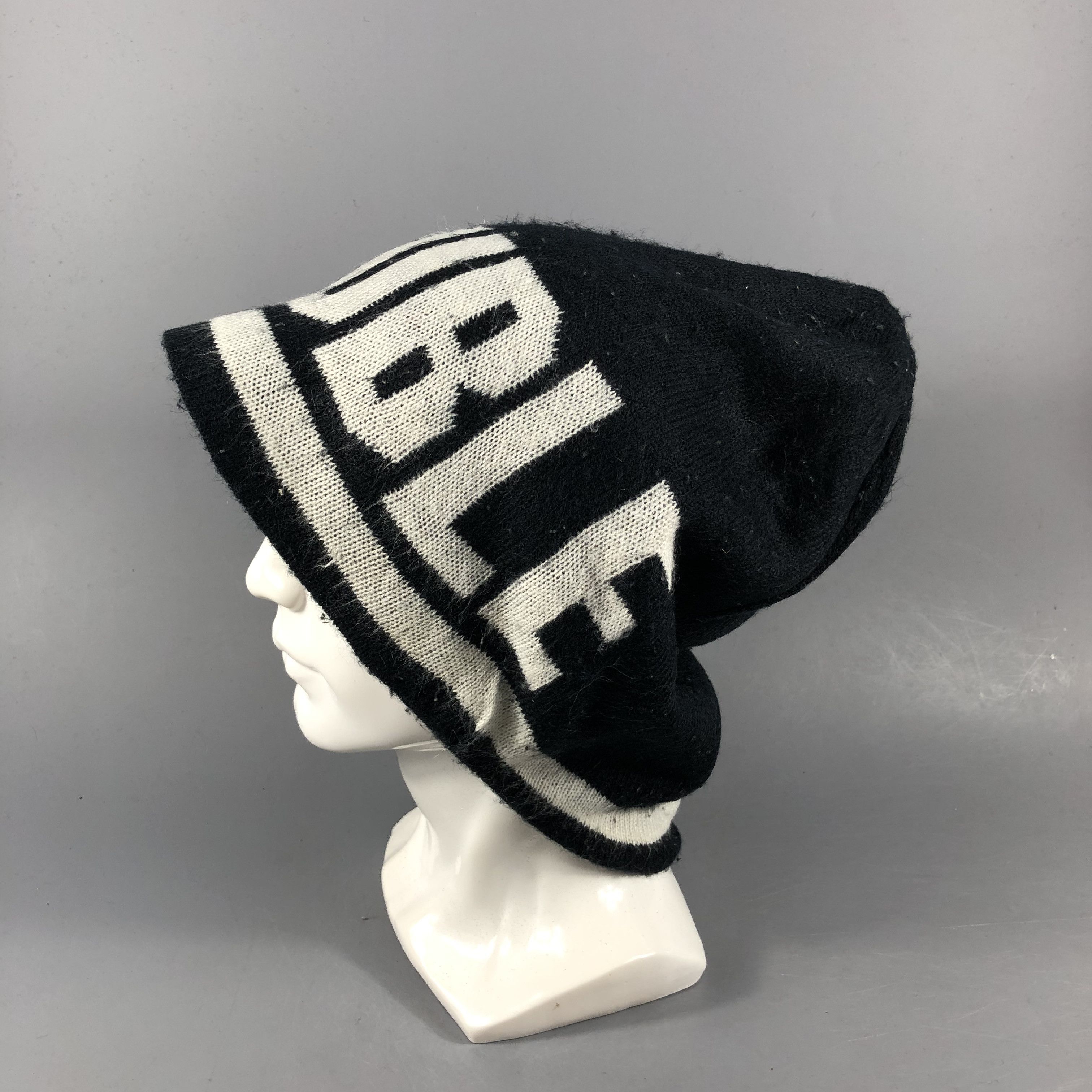 Vintage Double Slouchy Beanie Snowcap Snow Hat B951 Size ONE SIZE - 1 Thumbnail