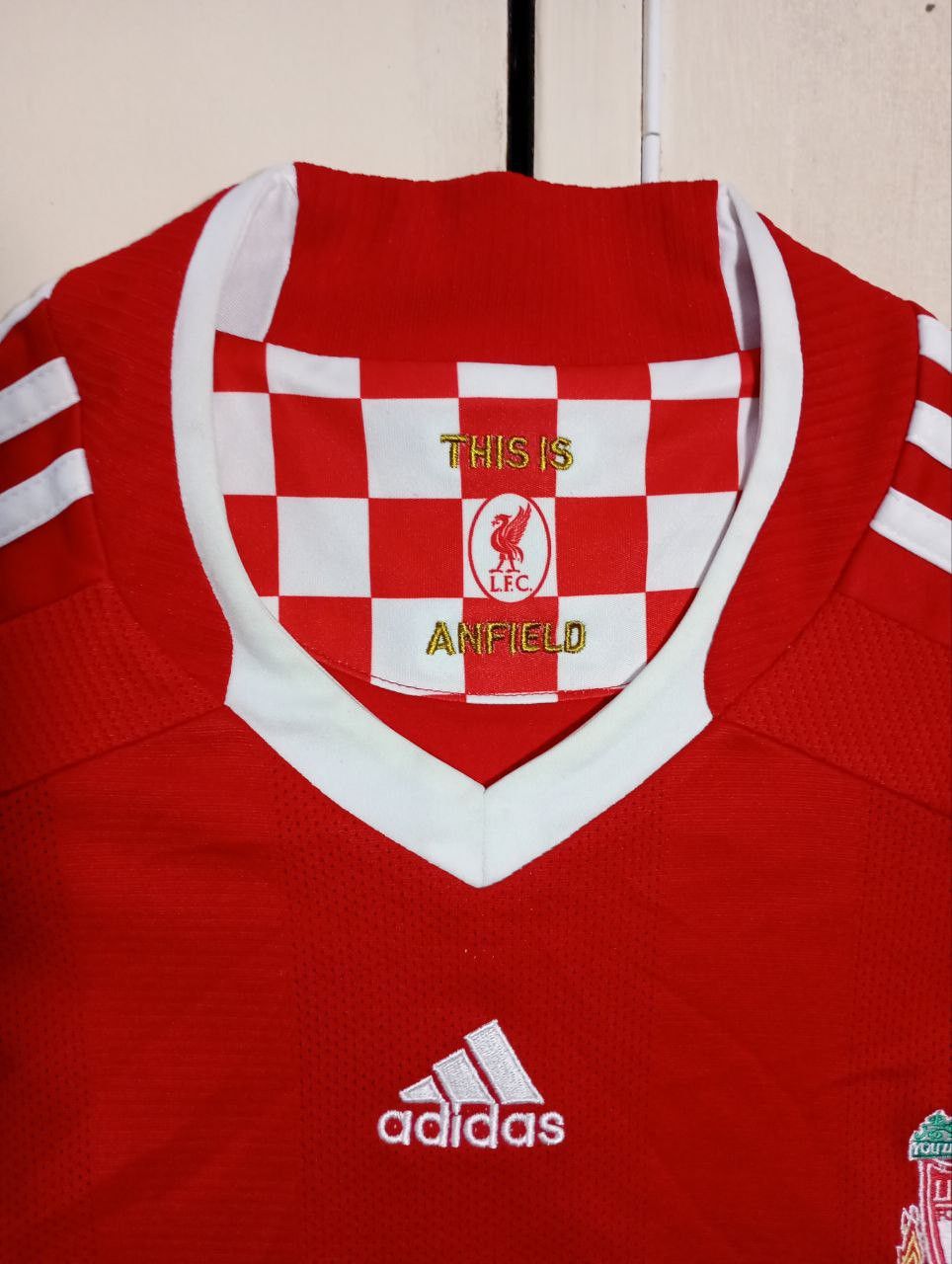 Adidas Liverpool FC Adidas Home Jersey 2008-2009 Size US M / EU 48-50 / 2 - 7 Thumbnail