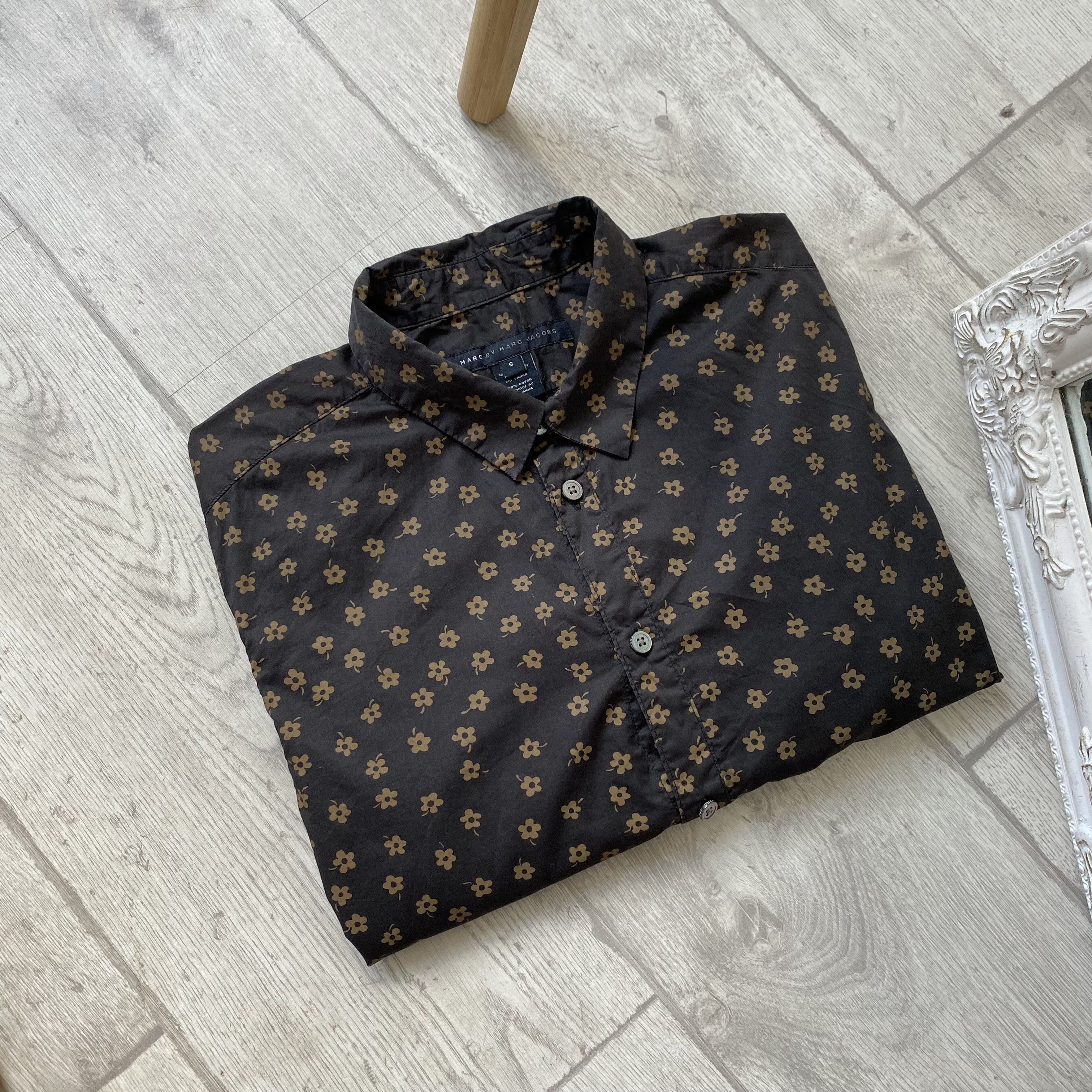 Marc Jacobs 💎Marc Jacobs luxury Short Sleeve Shirt Hawaii floral print Size US S / EU 44-46 / 1 - 2 Thumbnail