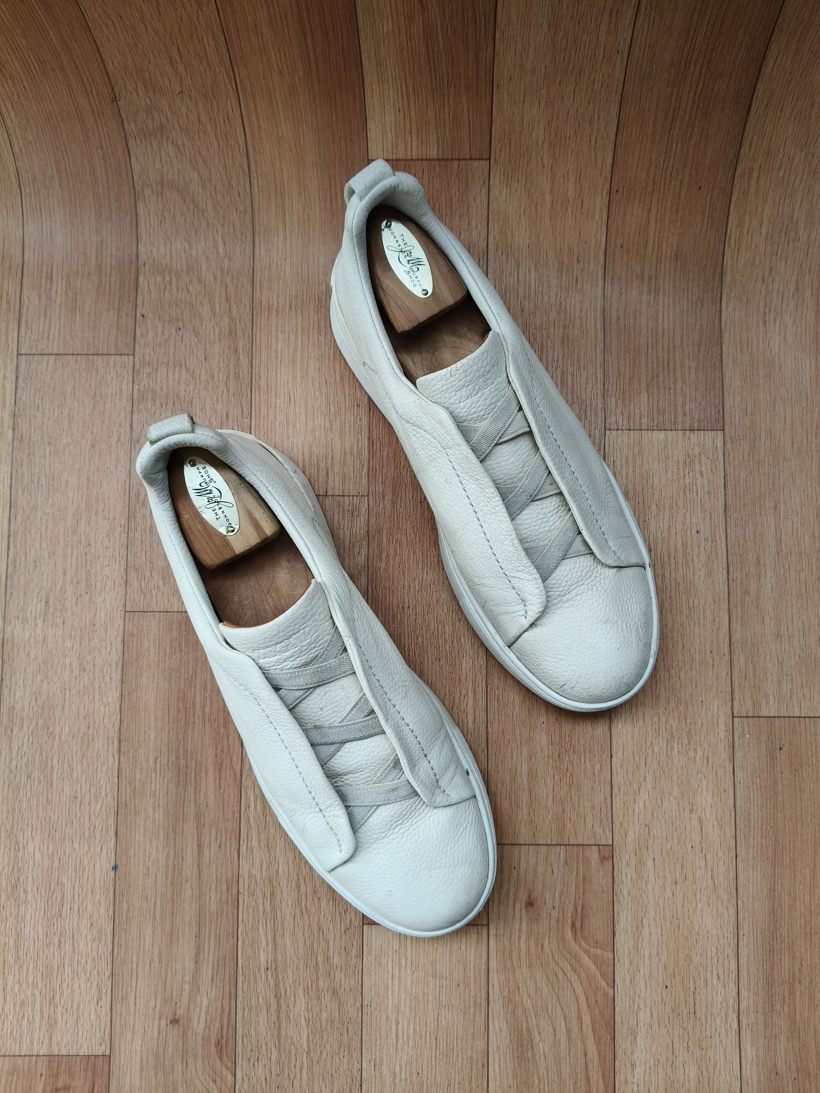 Ermenegildo Zegna Ermenegildo zegna low tops sneakers Size US 9 / EU 42 - 12 Thumbnail