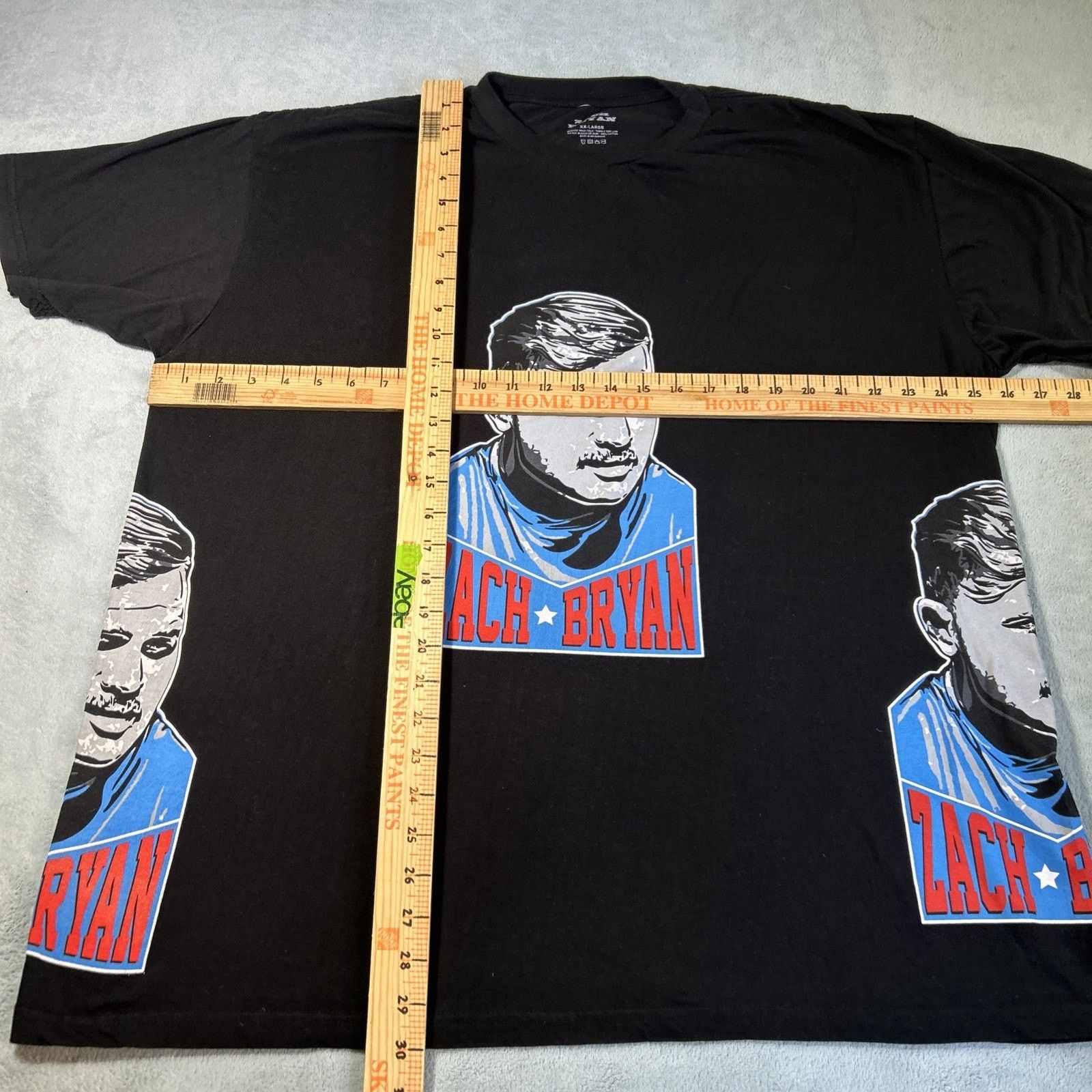 Junk Food Zach Bryan Shirt Men XL Band Music Tour Merchandise AOP Side Size US XL / EU 56 / 4 - 7 Thumbnail