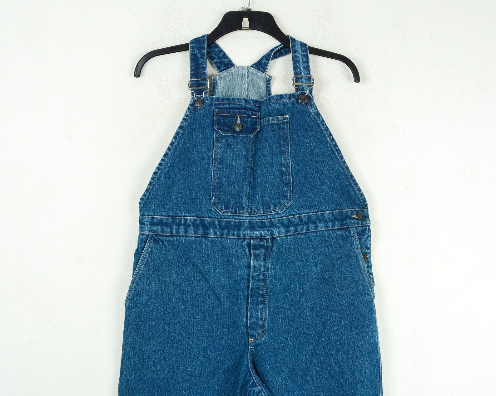 Vintage Workwear XL Dungarees Bibs Denim Overalls Jumpsuit Utility Size US 38 / EU 54 - 6 Thumbnail