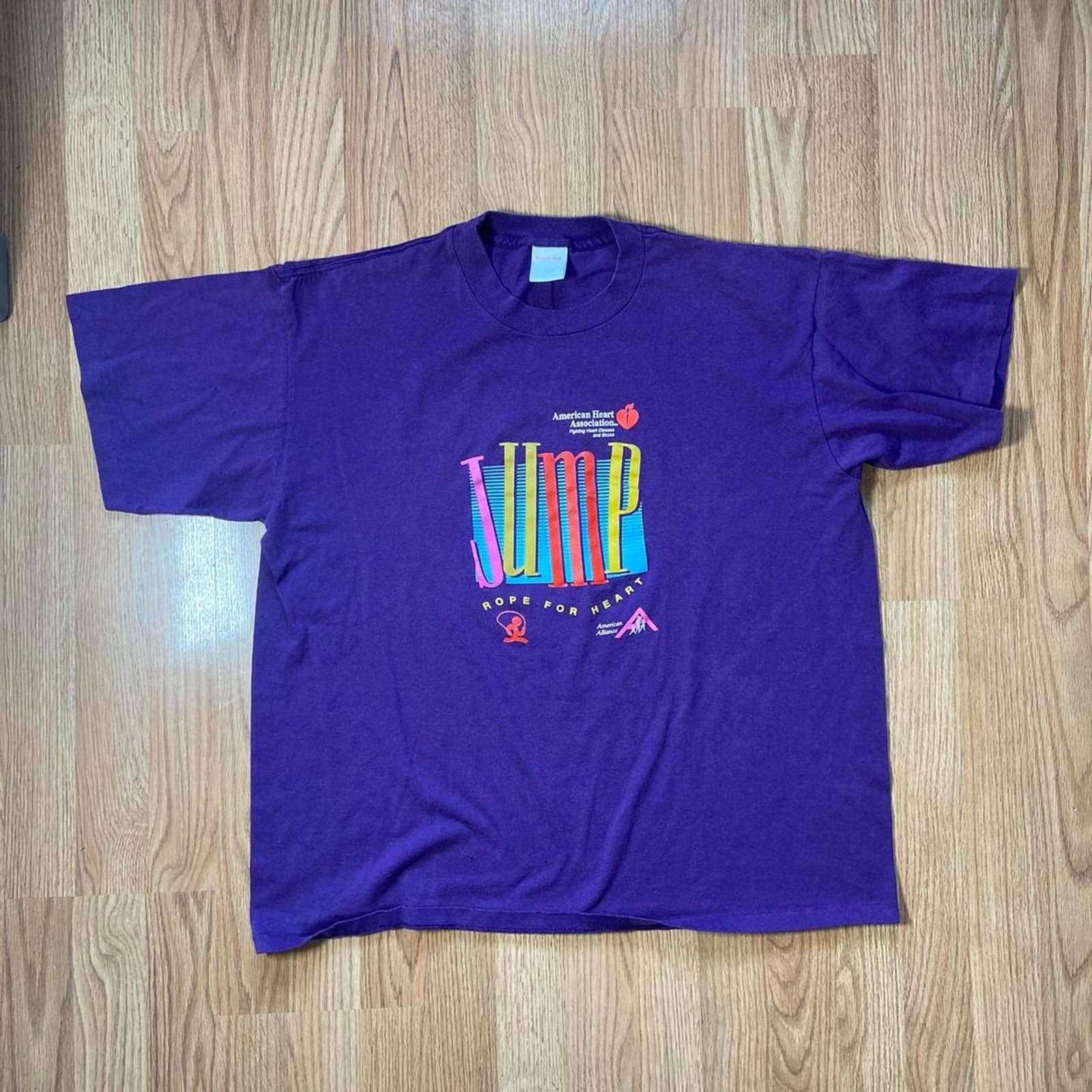 Fruit Of The Loom 90s american heart association Size US XL / EU 56 / 4 - 2 Thumbnail