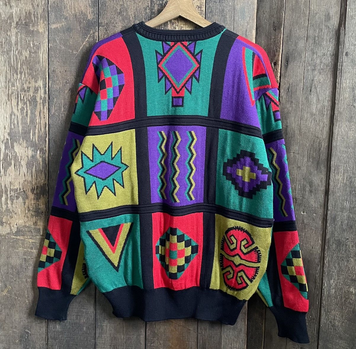 Japanese Brand × Vintage Knitwear Crewneck Sweatshirt Size US L / EU 52-54 / 3 - 8 Thumbnail