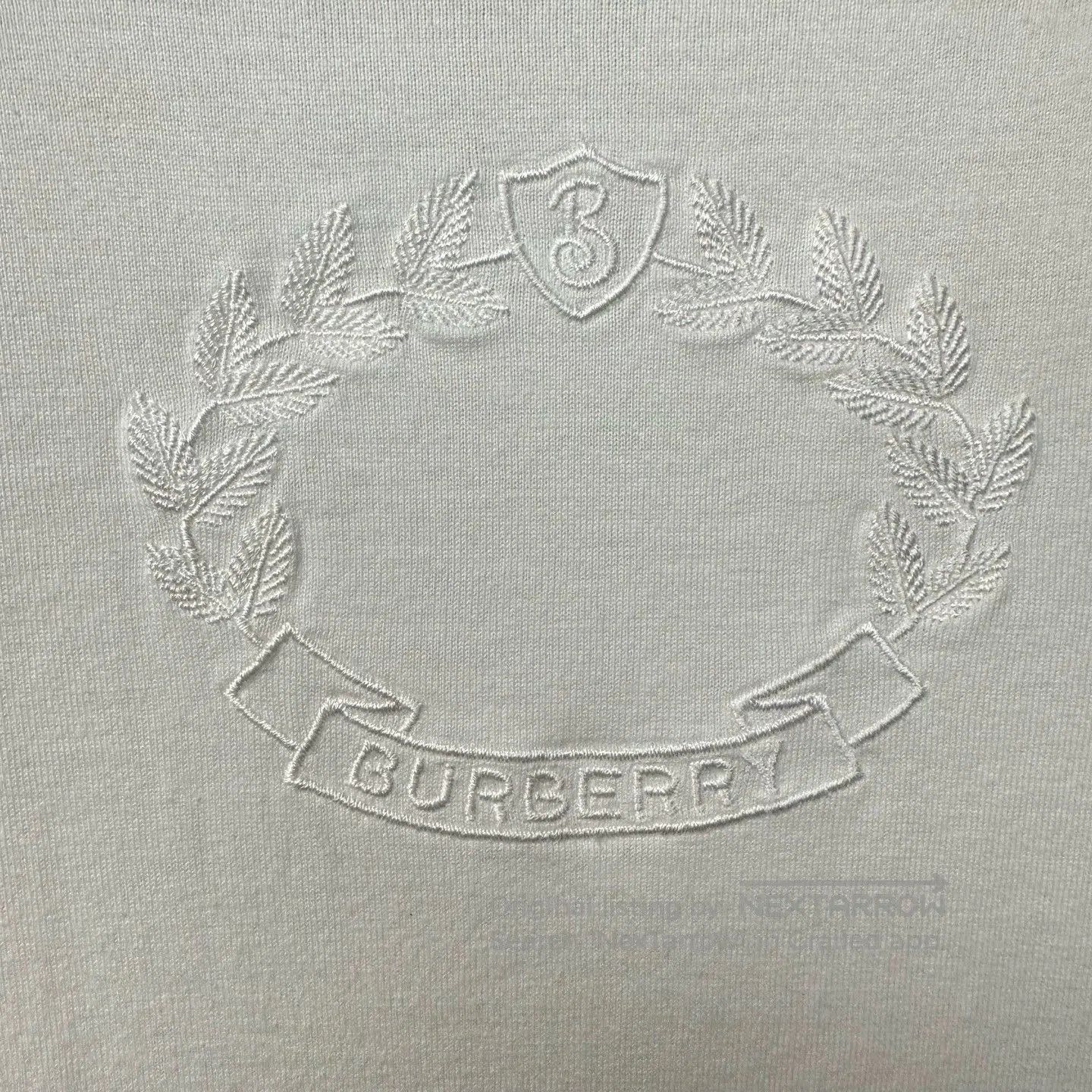 Burberry burberry white logo short sleeve shirt. Size US S / EU 44-46 / 1 - 3 Thumbnail