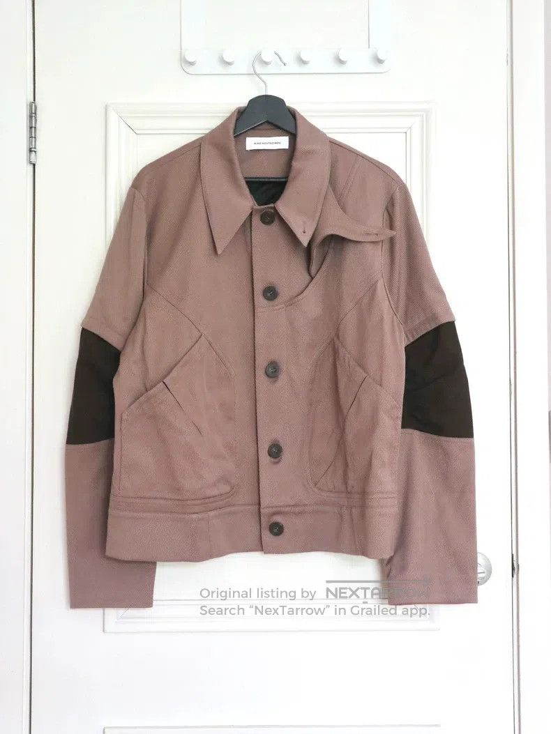 Kiko Kostadinov Kiko Kostadinov Stylish brown patchwork jacket Size US S / EU 44-46 / 1 - 1 Thumbnail