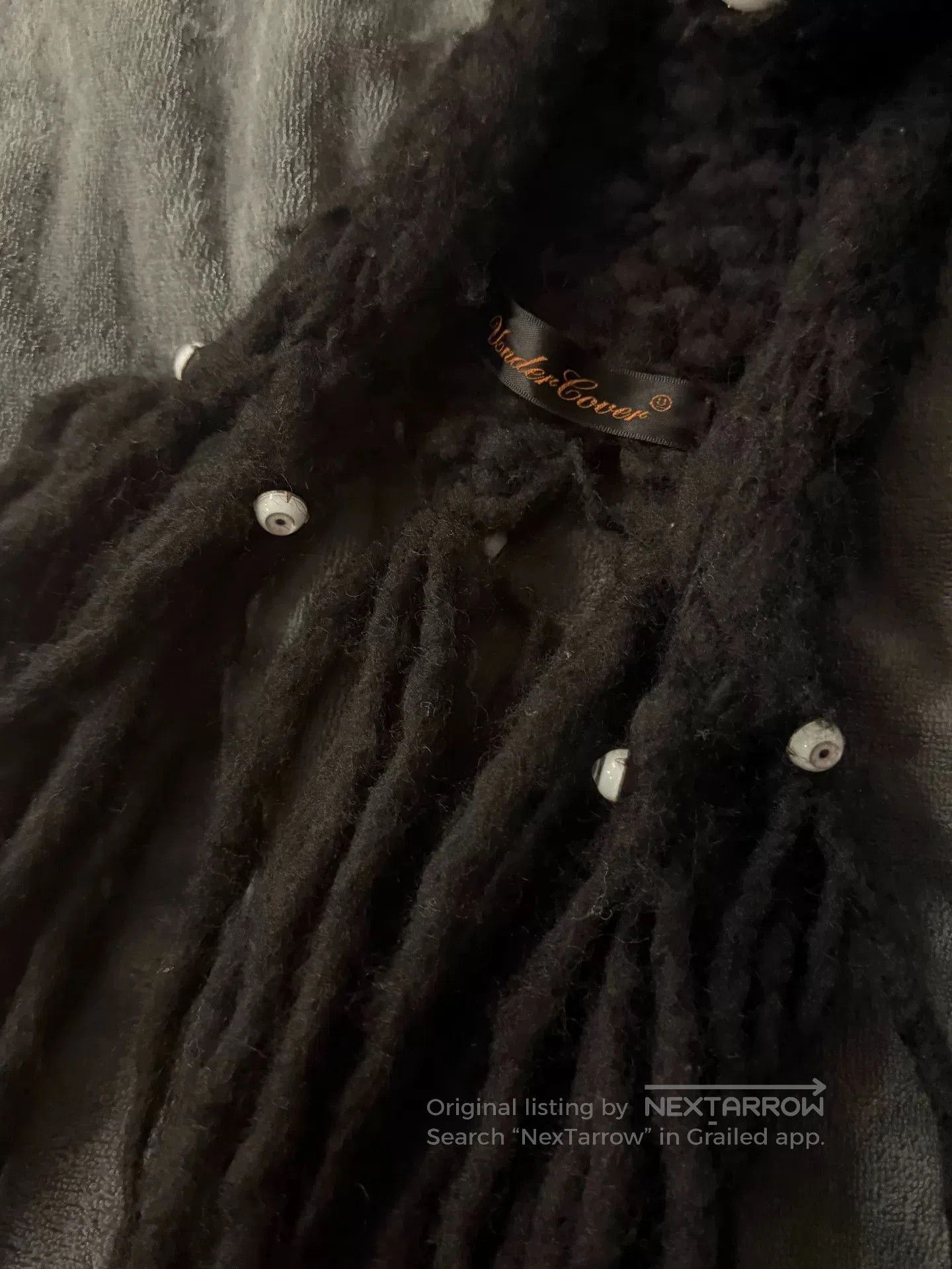 Undercover Undercover 05SS But Beautiful Eye Wool Scarf. Size ONE SIZE - 6 Thumbnail