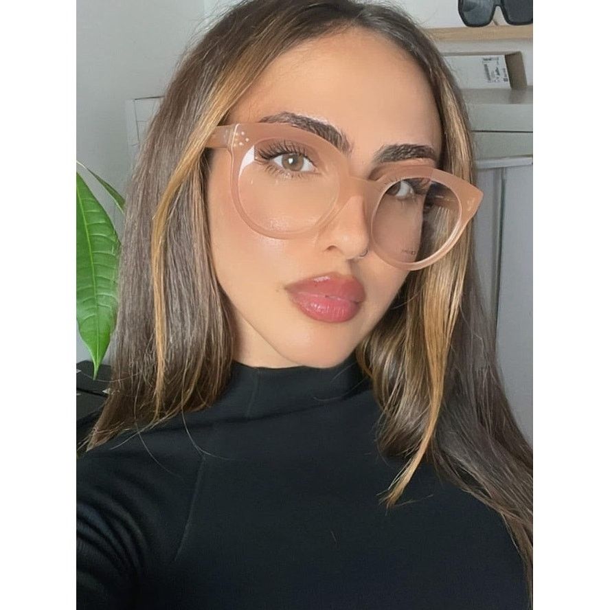Celine NEW Celine CL50093I Eyeglasses Frames Milky Pink Size ONE SIZE - 1 Thumbnail