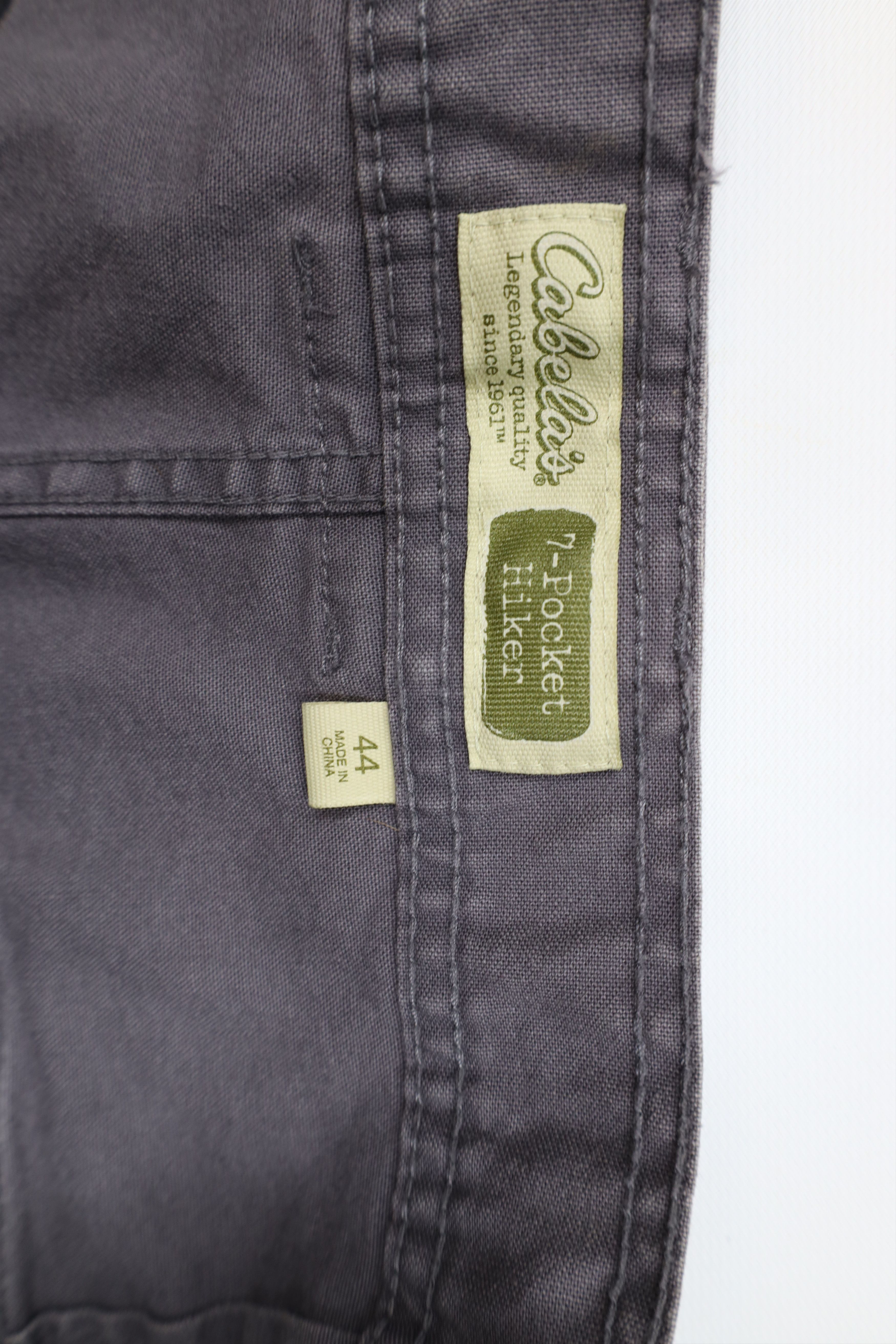 Cabelas Vintage Cabelas Wide Leg 7 Pocket Hiking Trekking Pants Size US 44 / EU 60 - 8 Thumbnail