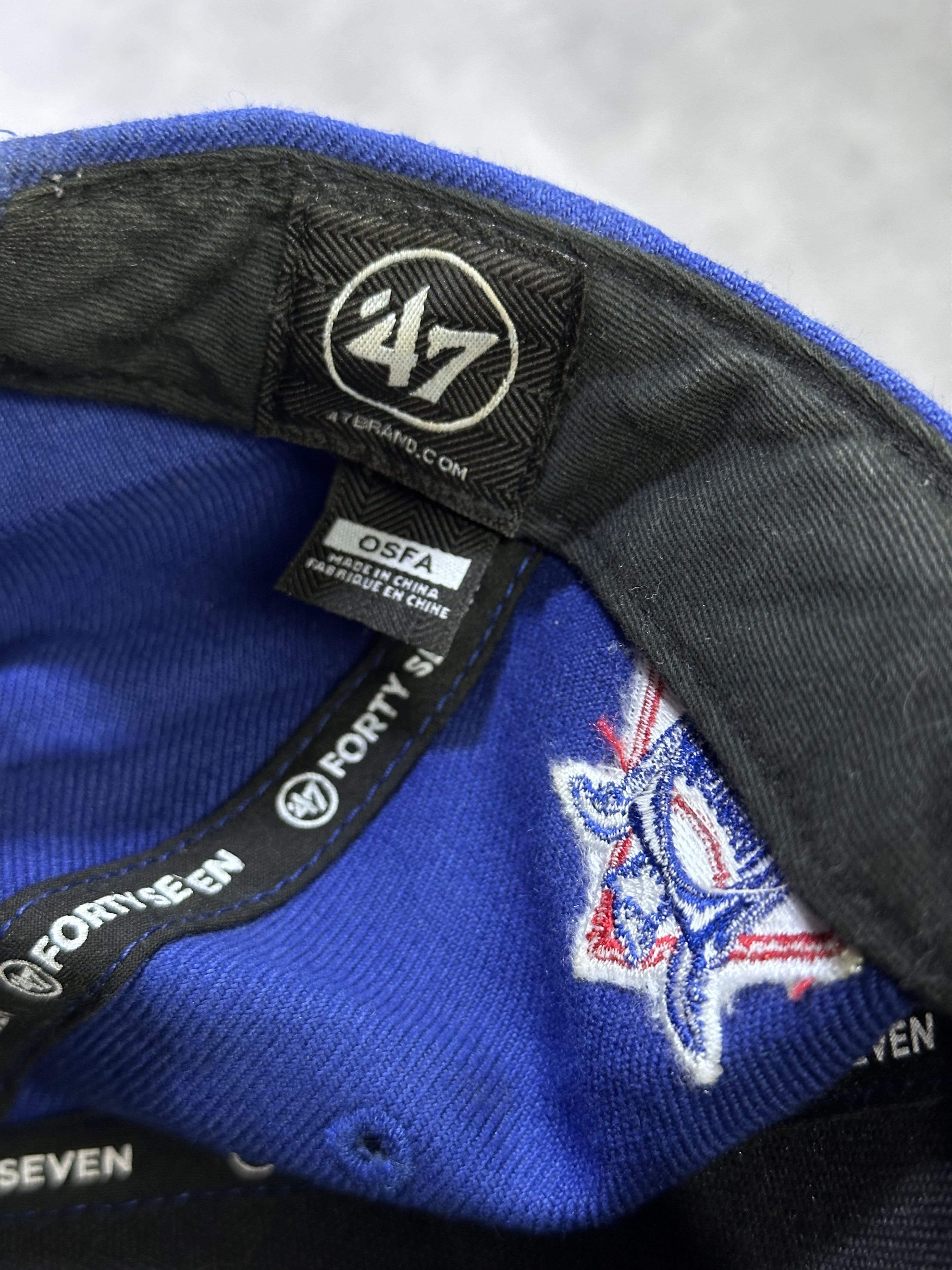 47 Brand Montreal Expos hat fan blue red logo cap Size ONE SIZE - 9 Thumbnail