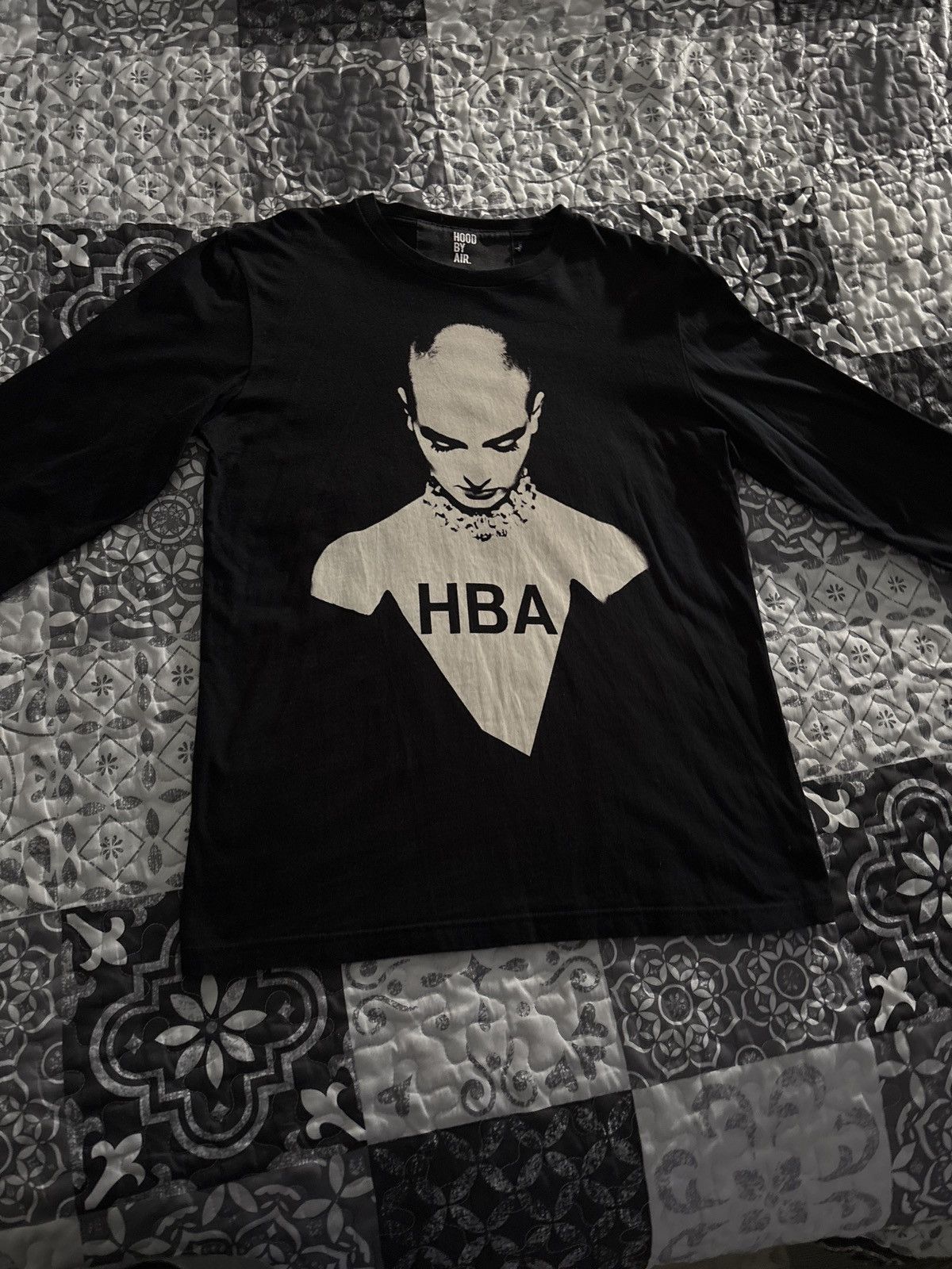 Hood By Air Rare HBA Sinead O Connor LongSleeve | Grailed