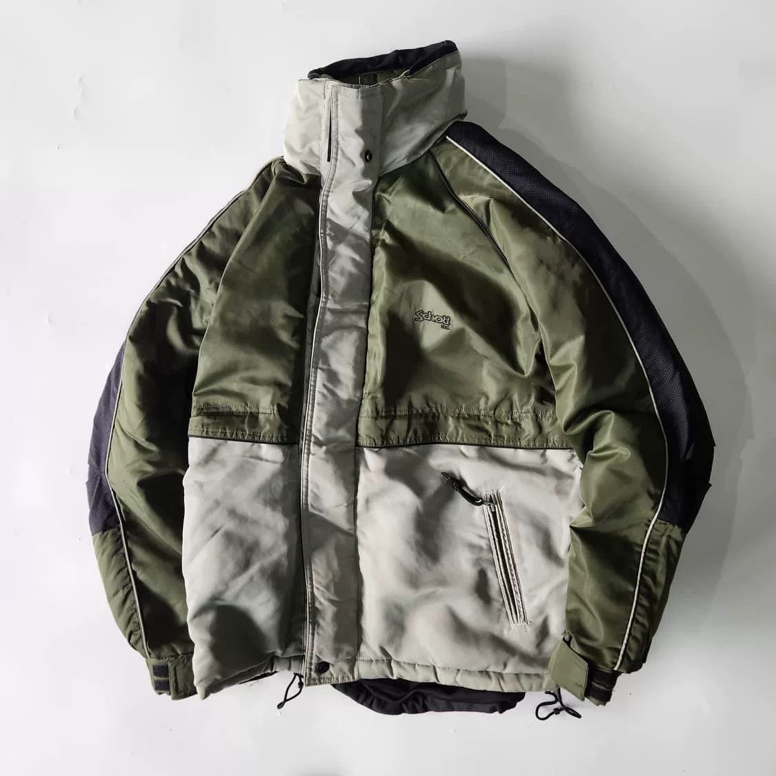 Schott Schott Vintage Cotton Coat Jacket Size US S / EU 44-46 / 1 - 1 Thumbnail