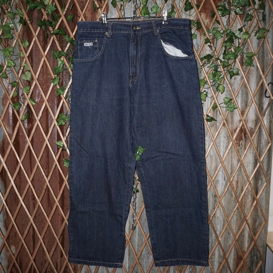 Vintage 38 - Vintage Y2K joker brand essential embroider baggy pants Size US 38 / EU 54 - 2 Thumbnail