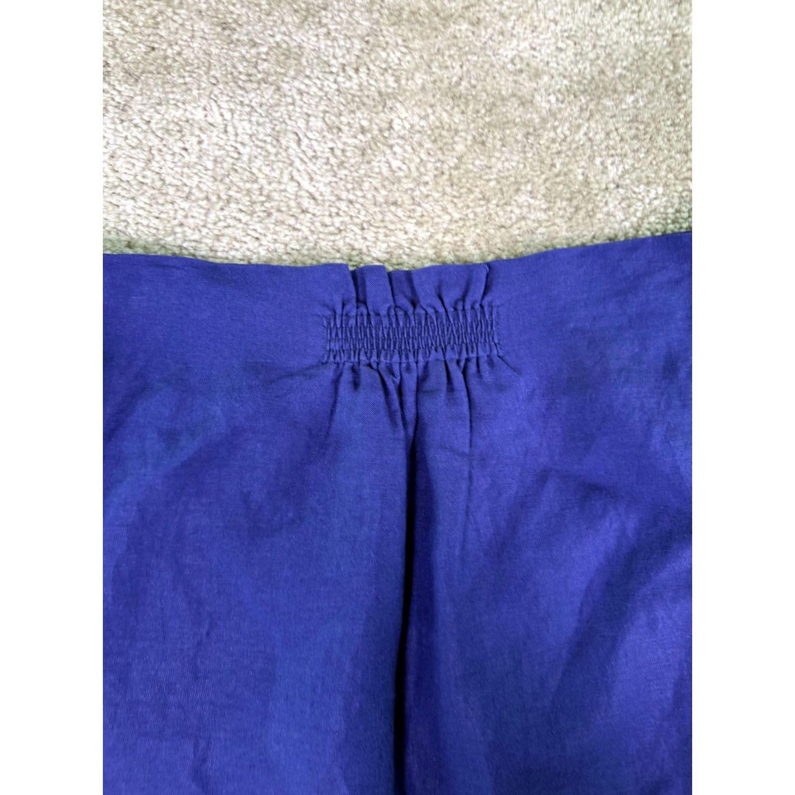 Forever 21 FOREVER 21 Essentials Womens Blue Mini Skirt Size M Zip Lined E837 Size 32" / US 10 / IT 46 - 3 Thumbnail