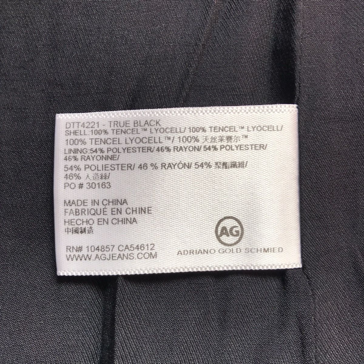 AG Adriano Goldschmied AG Adriano Goldschmeid Black Trench Coat Size XS / US 0-2 / IT 36-38 - 5 Thumbnail