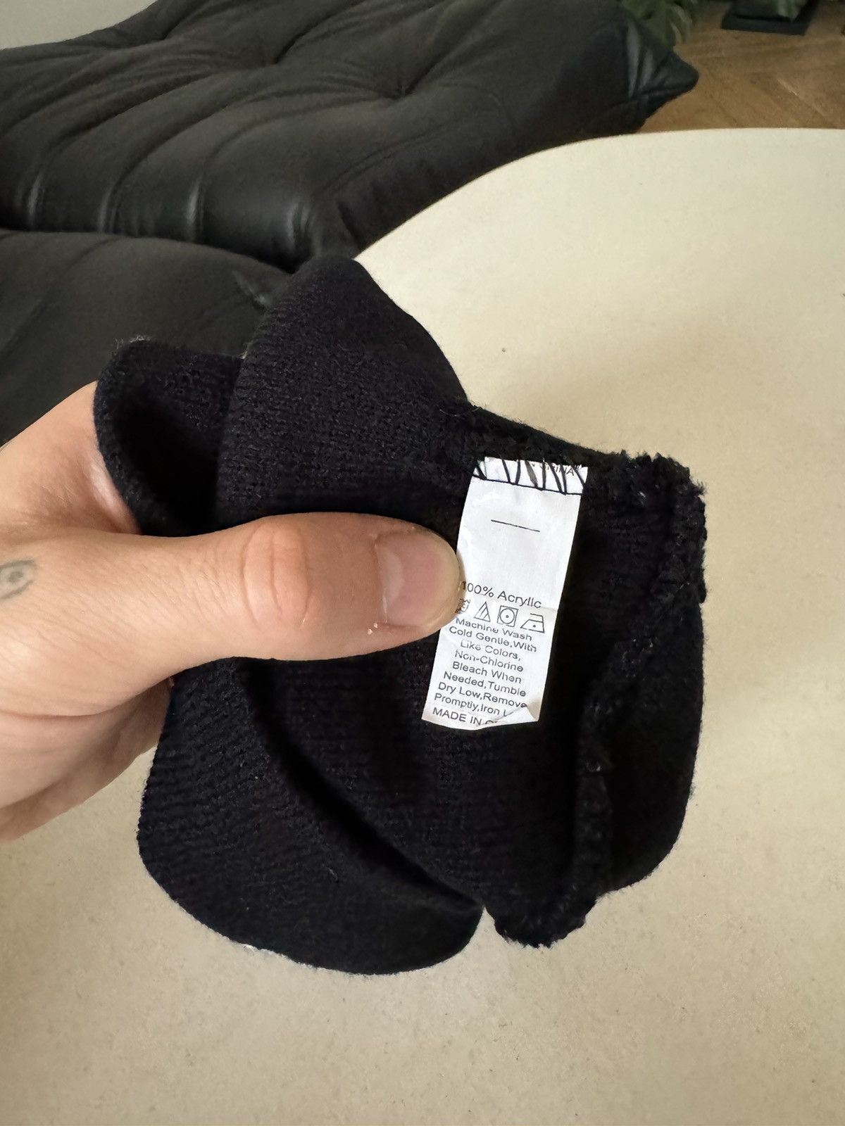 Vintage Vintage Y2k Spyder Spiderweb Spider BeanieAvantGarde Hype Size ONE SIZE - 4 Thumbnail