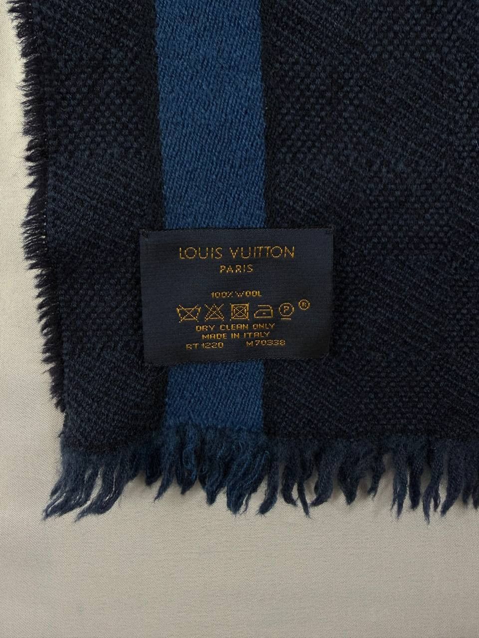Louis Vuitton Louis Vuitton Echarpe Messenger Damier Wool Scarf M70338 Size ONE SIZE - 6 Thumbnail